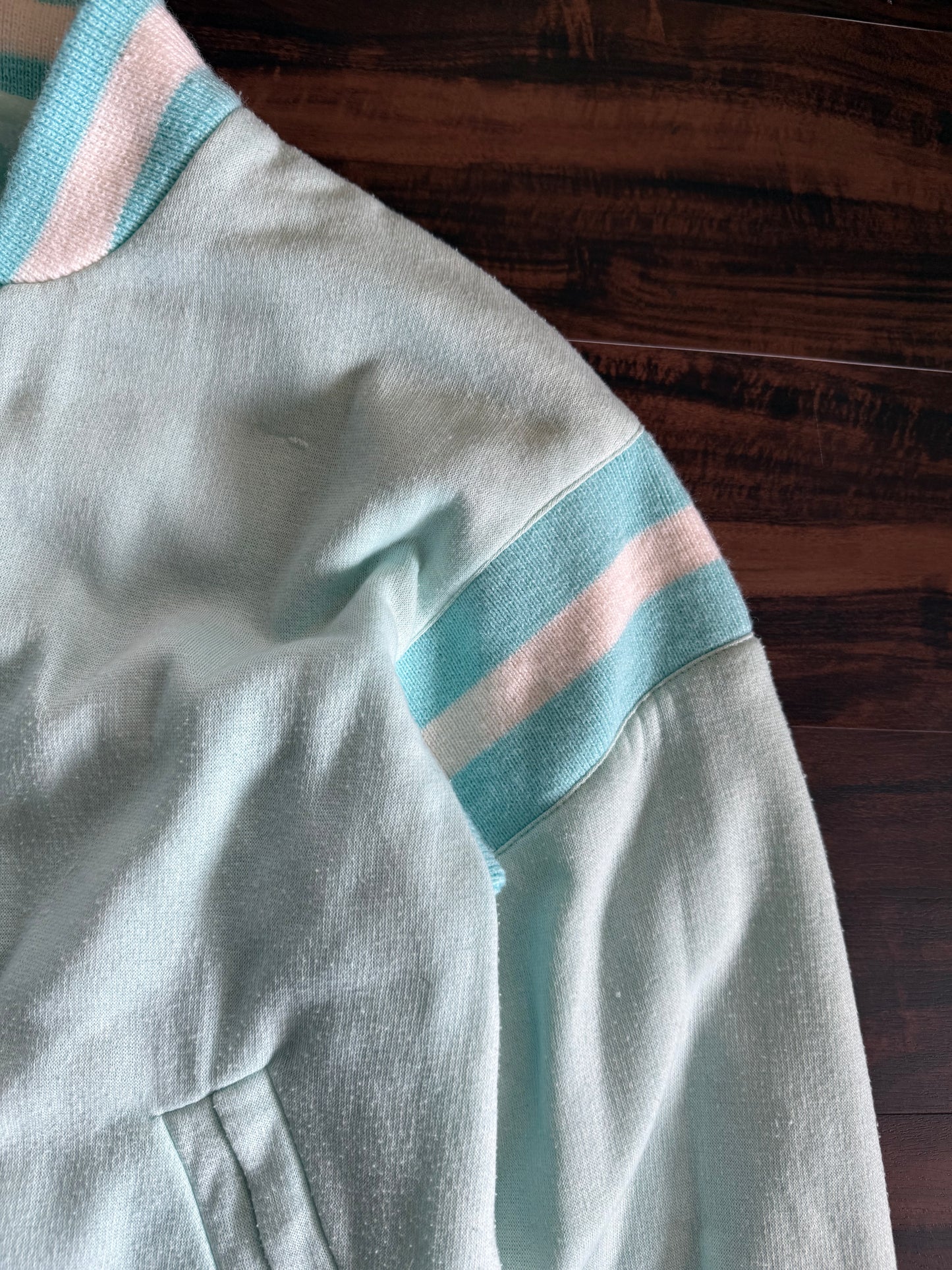 Vintage 1970’s Pastel Blue Sportswear Jacket- M