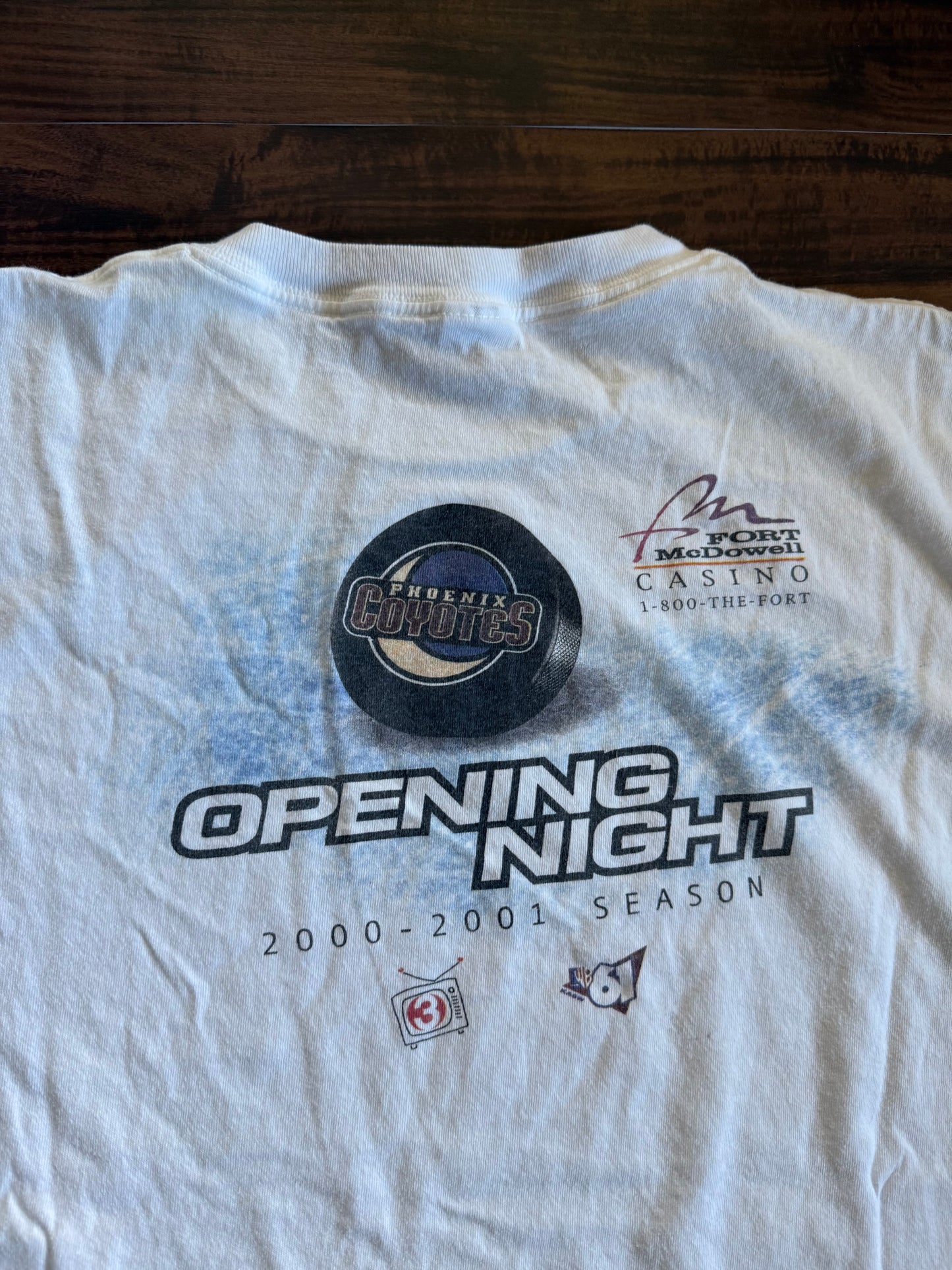 Vintage NHL Phoenix Coyotes Opening Night T-Shirt- XL