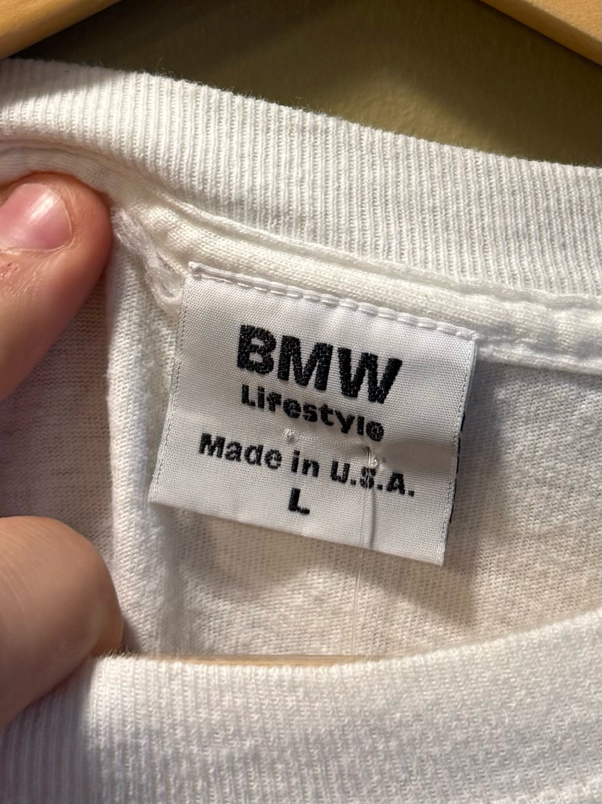Vintage BMW Logo T-Shirt - L