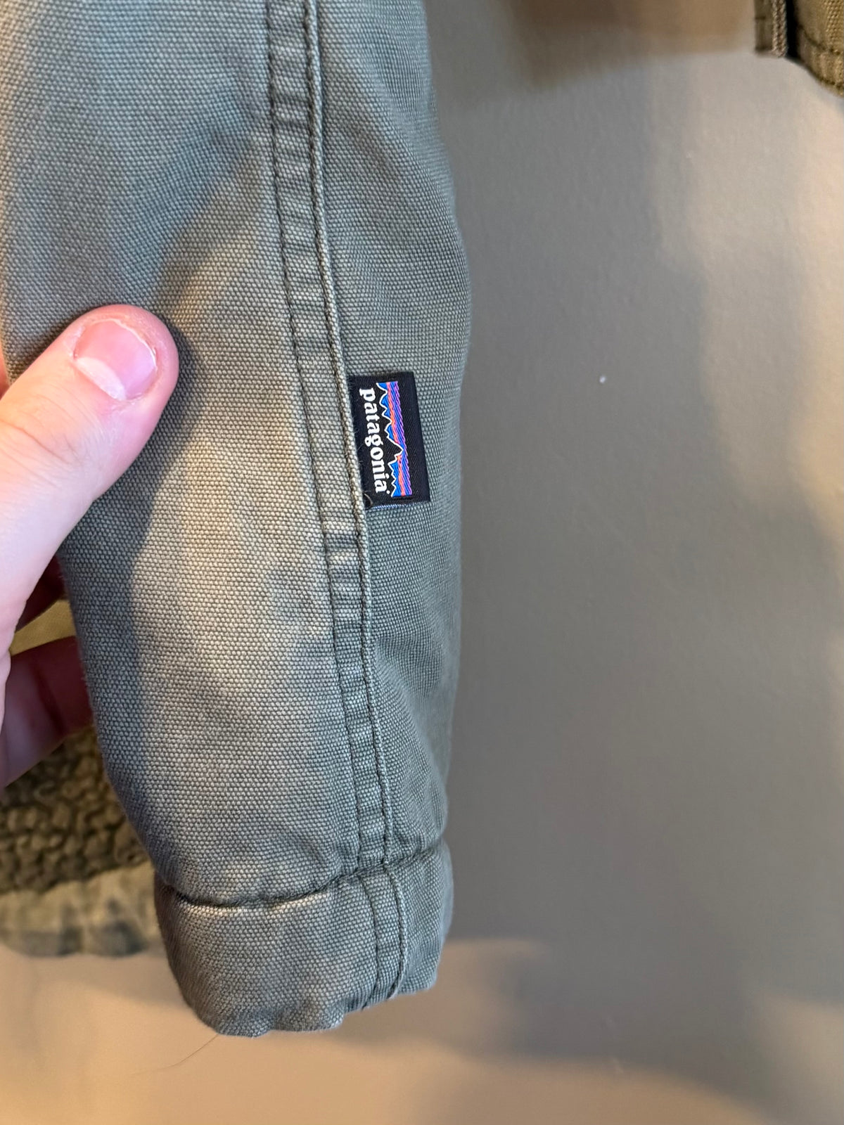 Vintage Patagonia Green Women’s Sherpa Lined Jacket- M