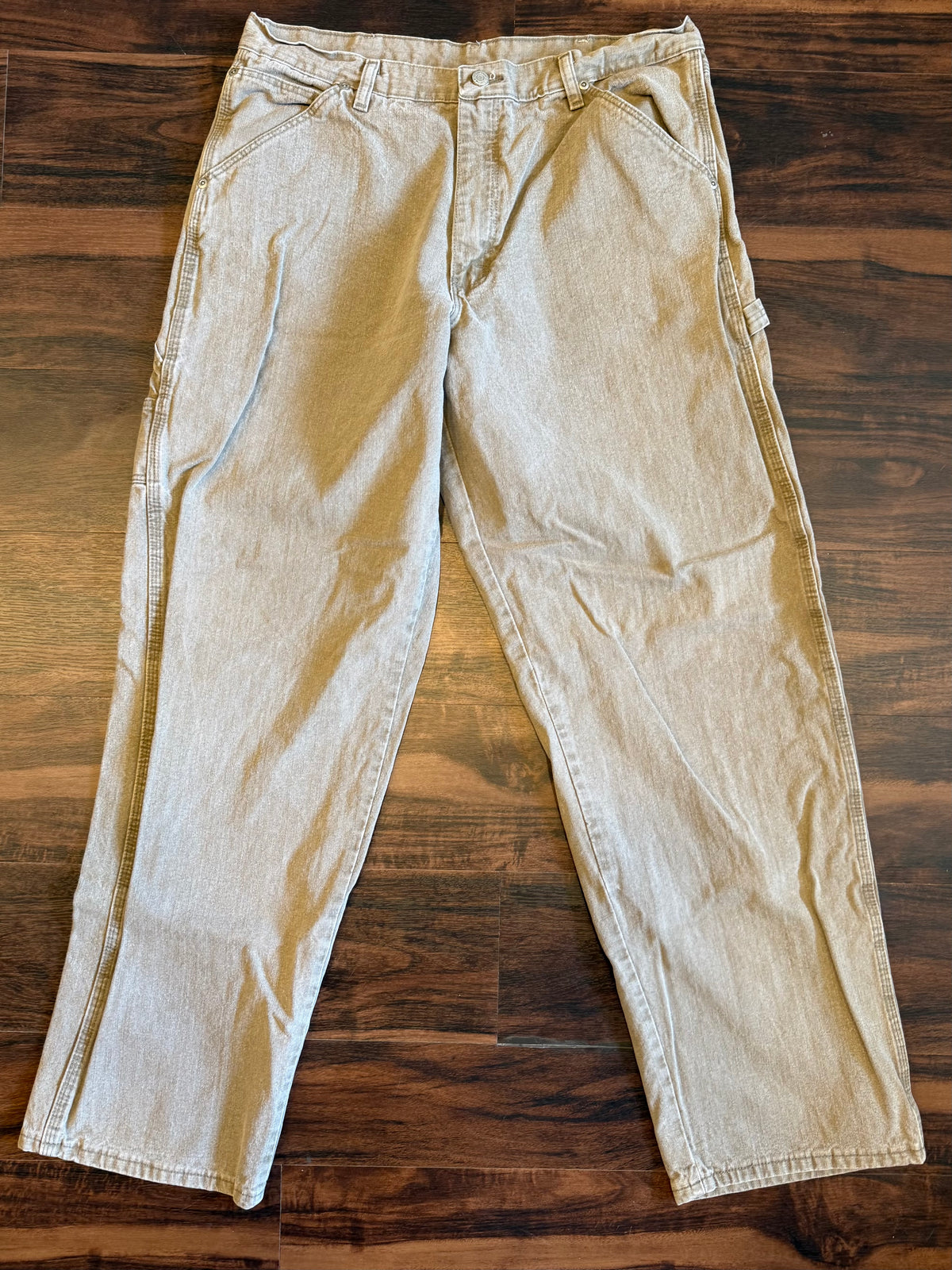 Vintage Wrangler Tan Carpenter Pants- 34x33
