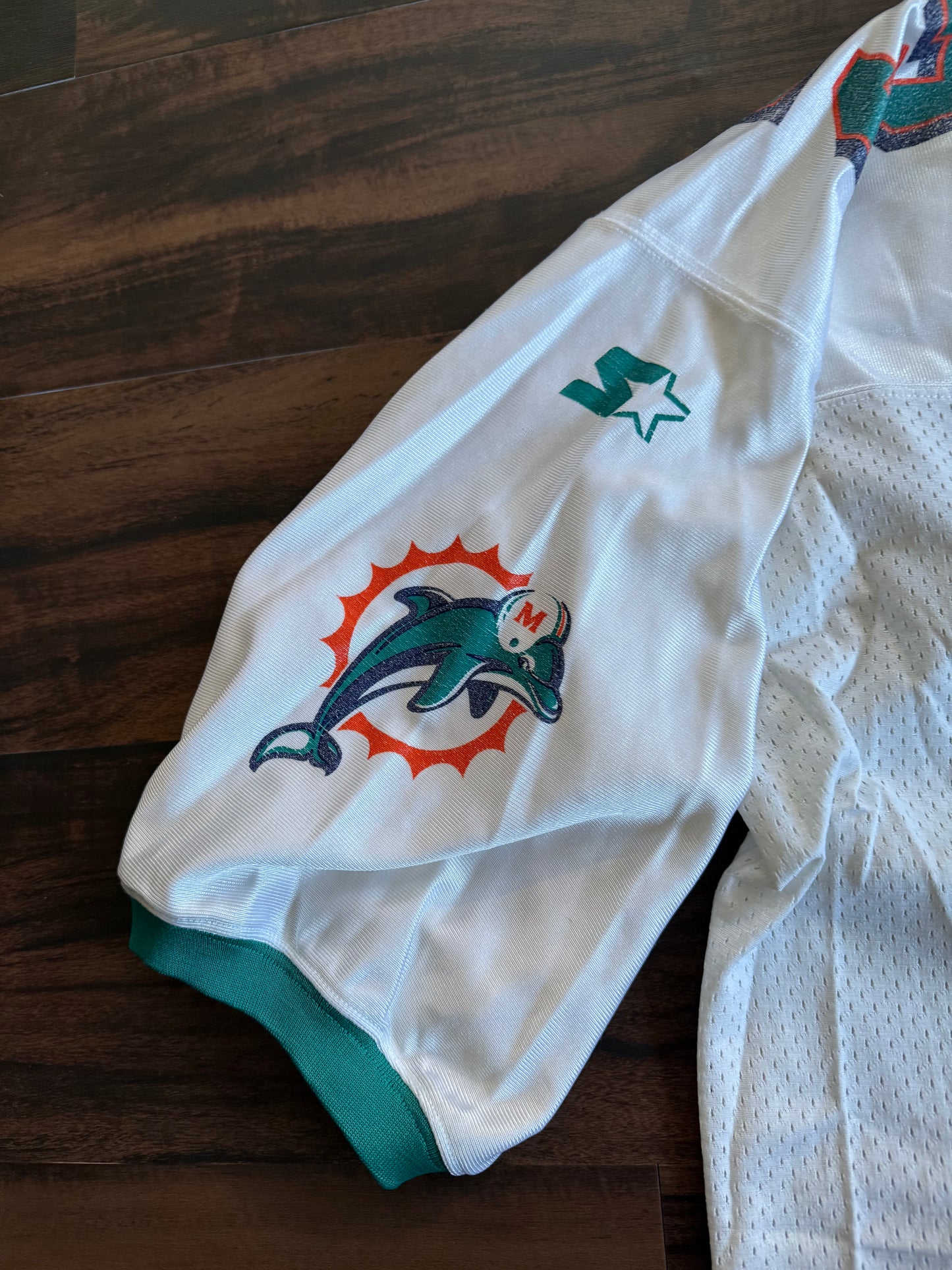 Vintage Starter Dan Marino Miami Dolphins White NFL Football Jersey- XL