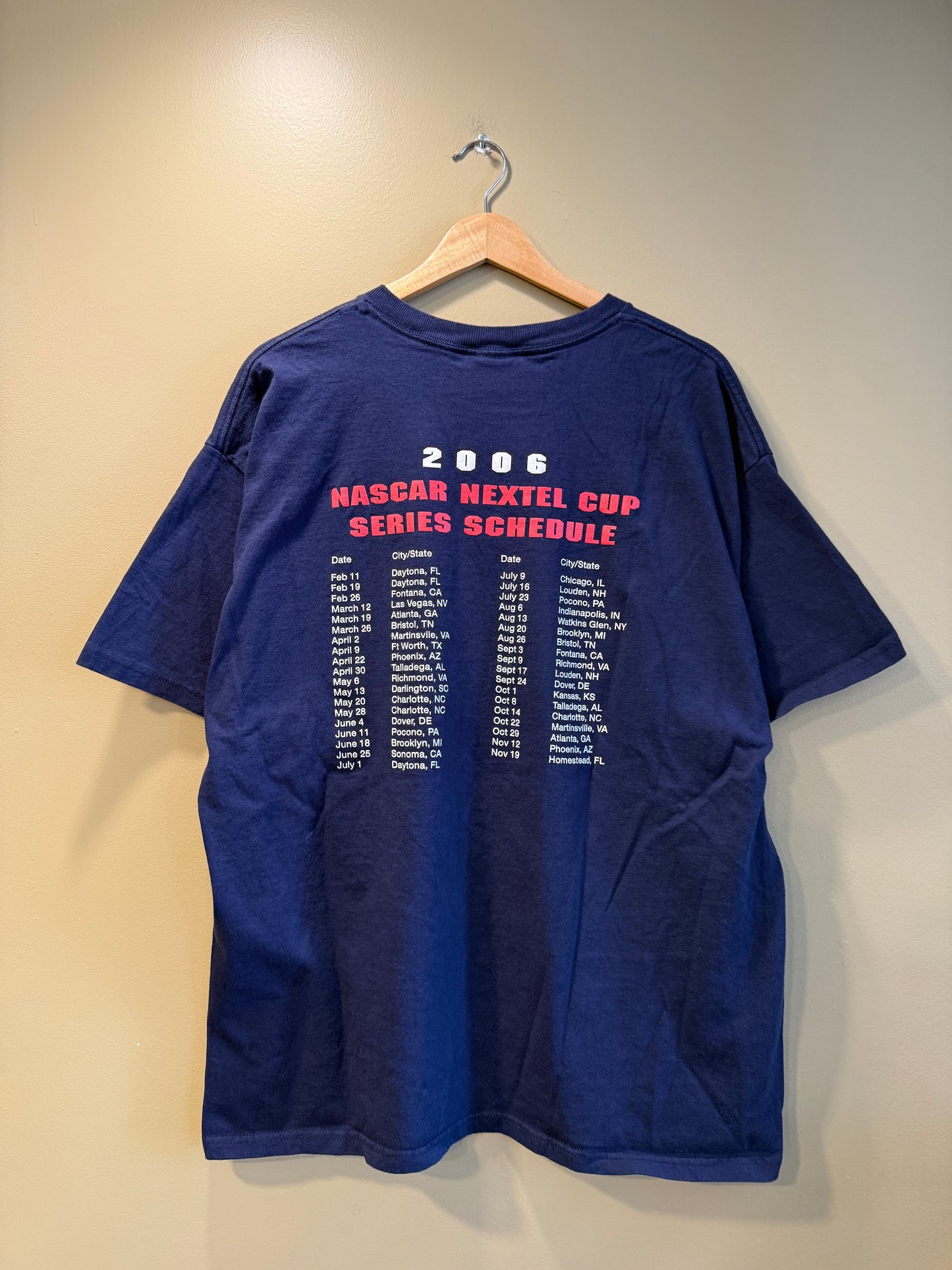 Vintage NASCAR Fired Up Racing T-Shirt- XL