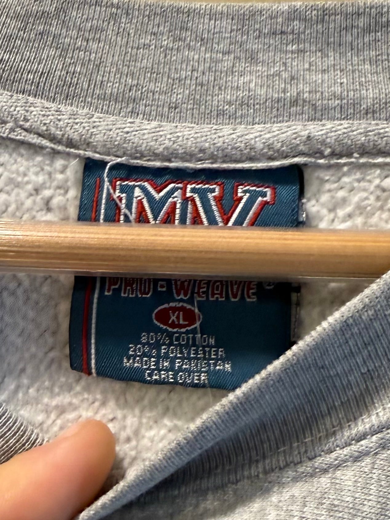 Vintage Chicago Gray Spellout Crewneck Sweatshirt- XL