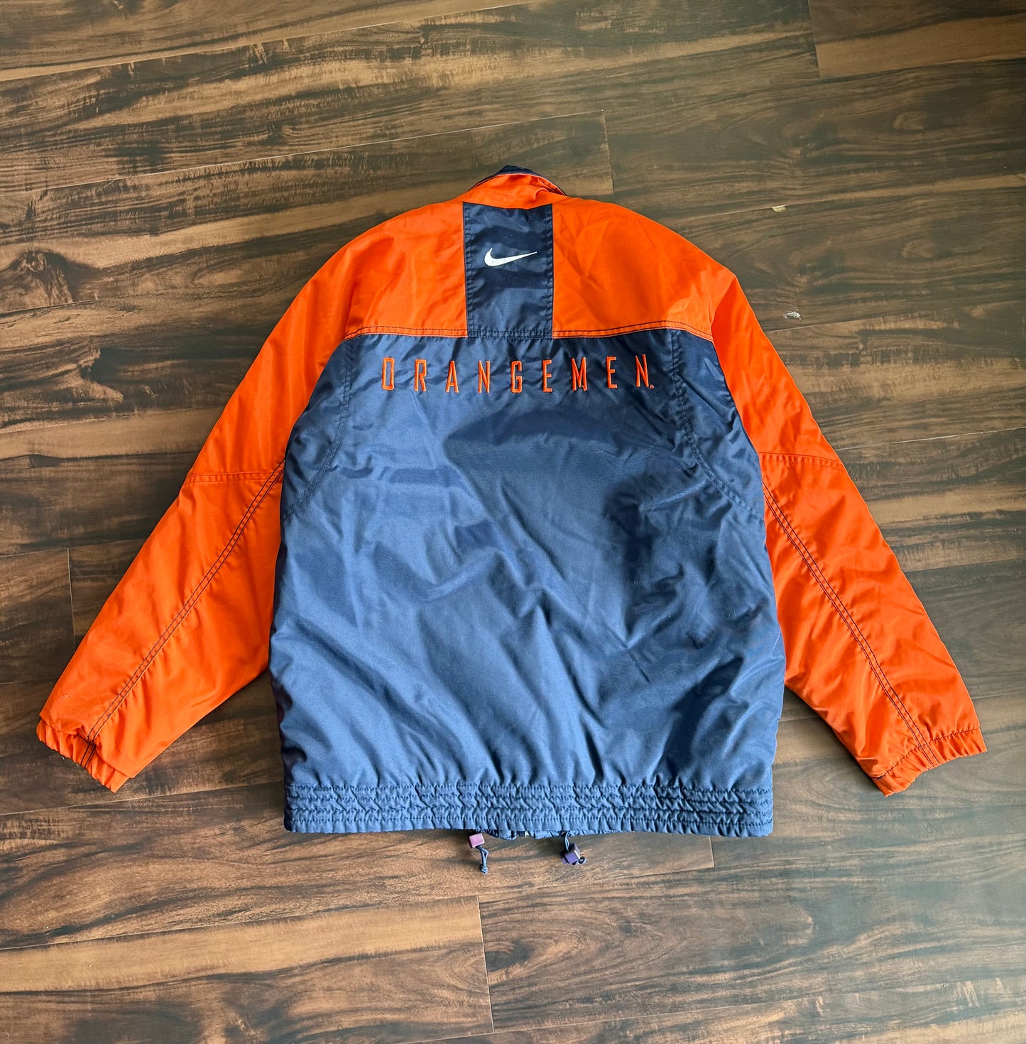 Vintage Team Nike Syracuse Orangemen Athletic Heavyweight Jacket- M