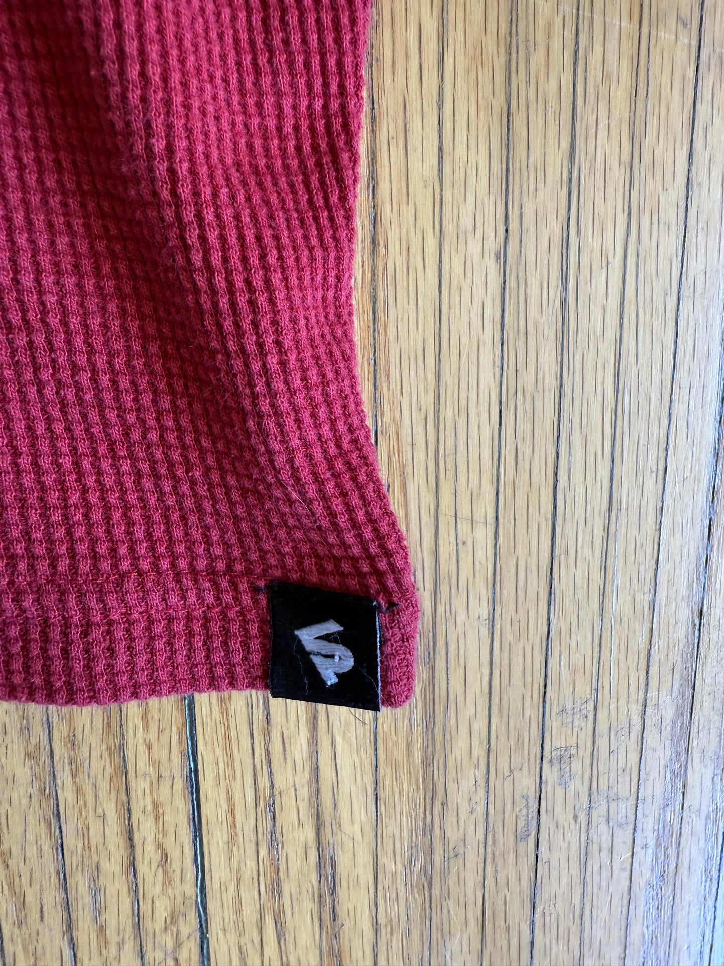 Vintage Y2K South Pole Red Thermal Long Sleeve T-Shirt- L