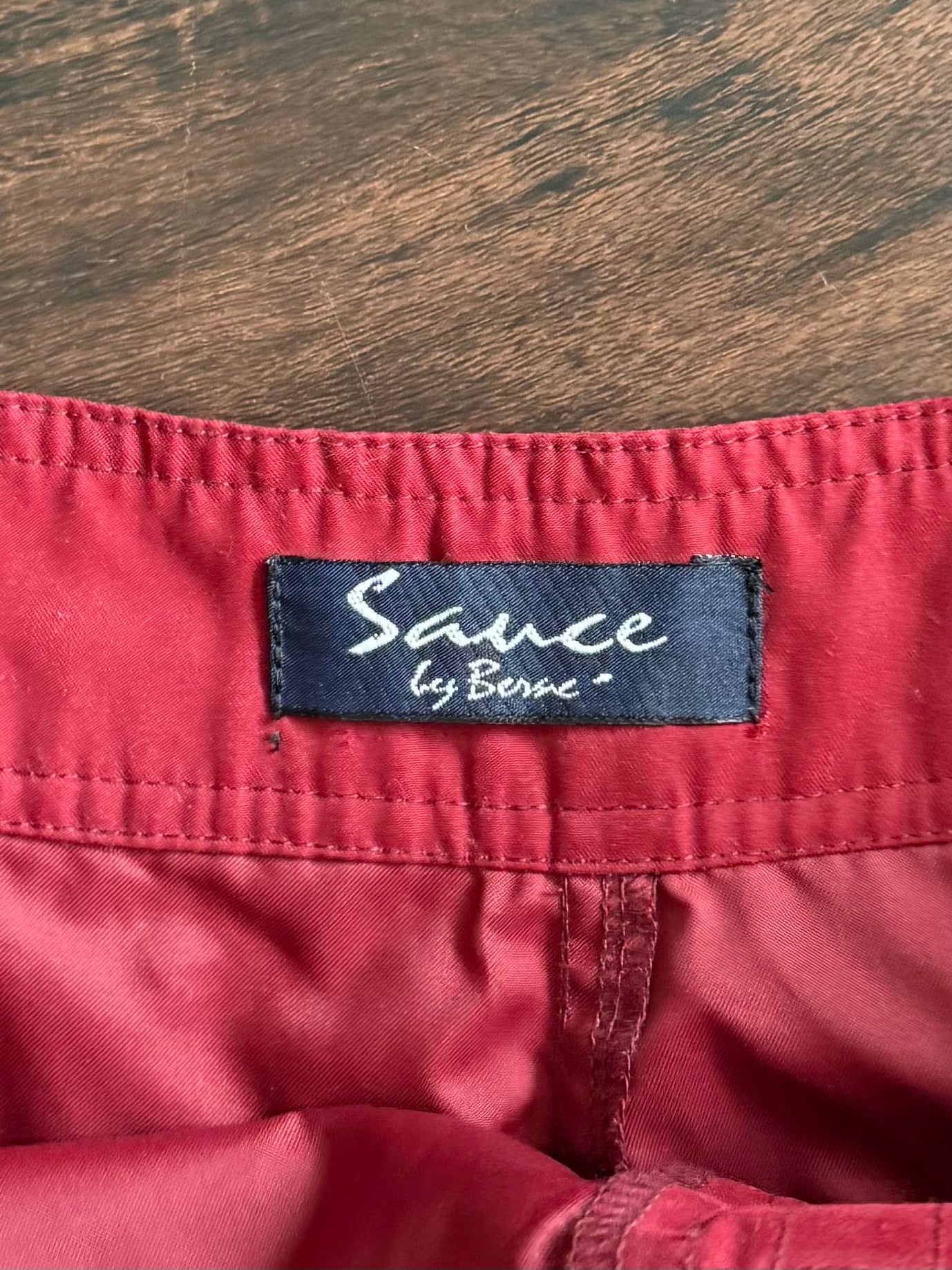 Vintage Y2K Red Dragon Swim Trunk Shorts- 31