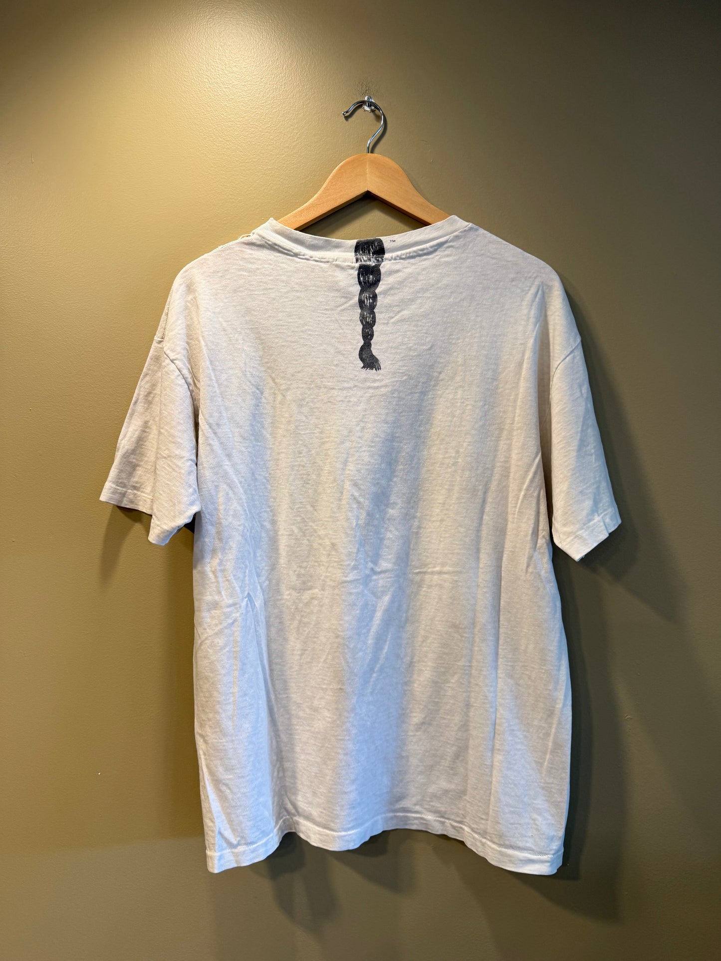 Vintage China Club Miami Beach Distressed T-Shirt- L