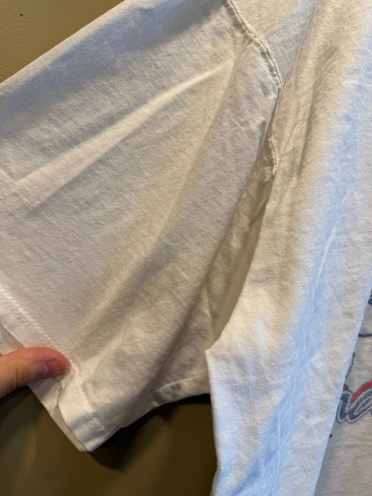 Vintage Cleveland Indians White Central Division Champions T-Shirt- XL/XXL