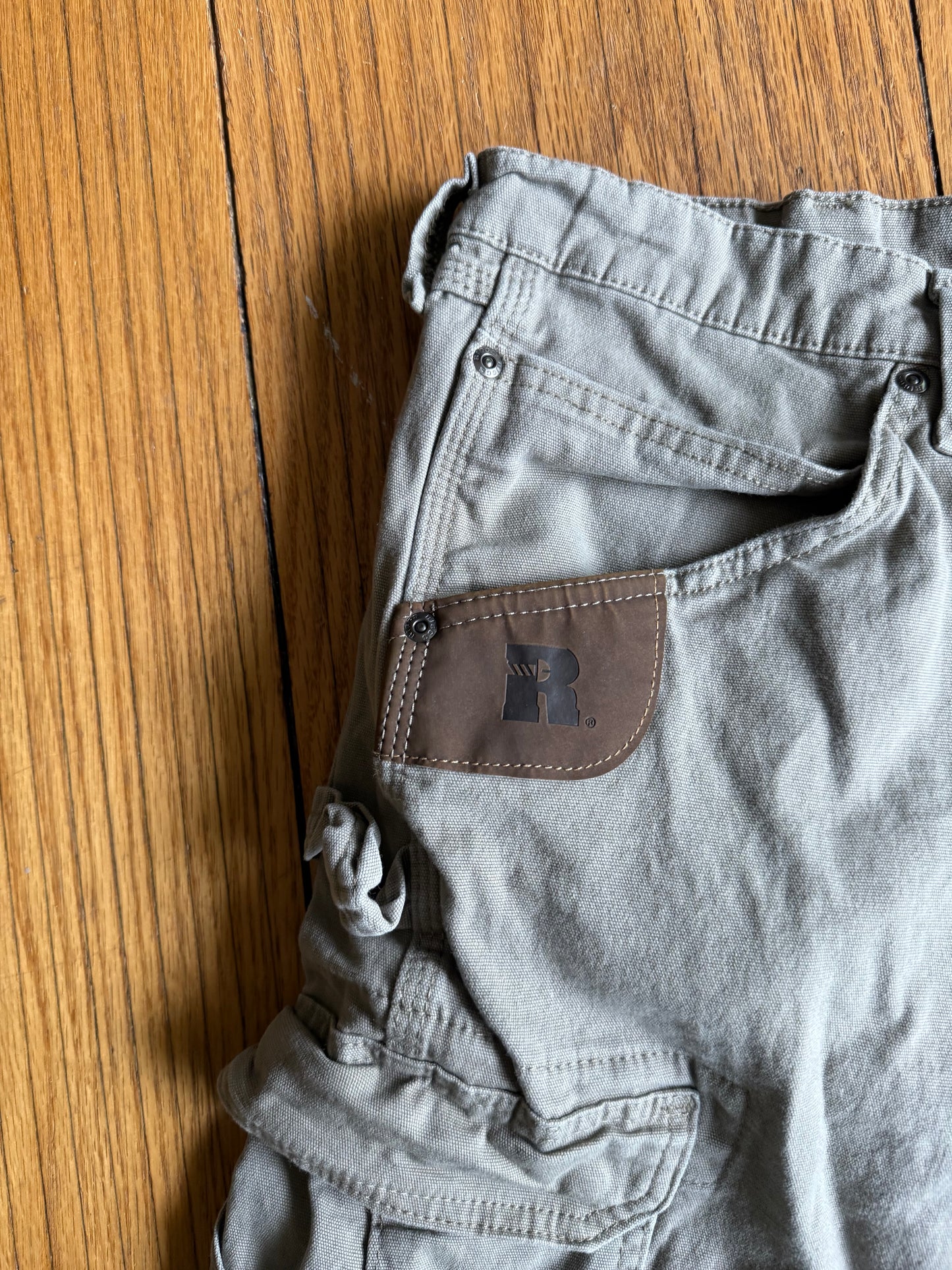 Vintage Wrangler Riggs Tan Carpenter Shorts- 34