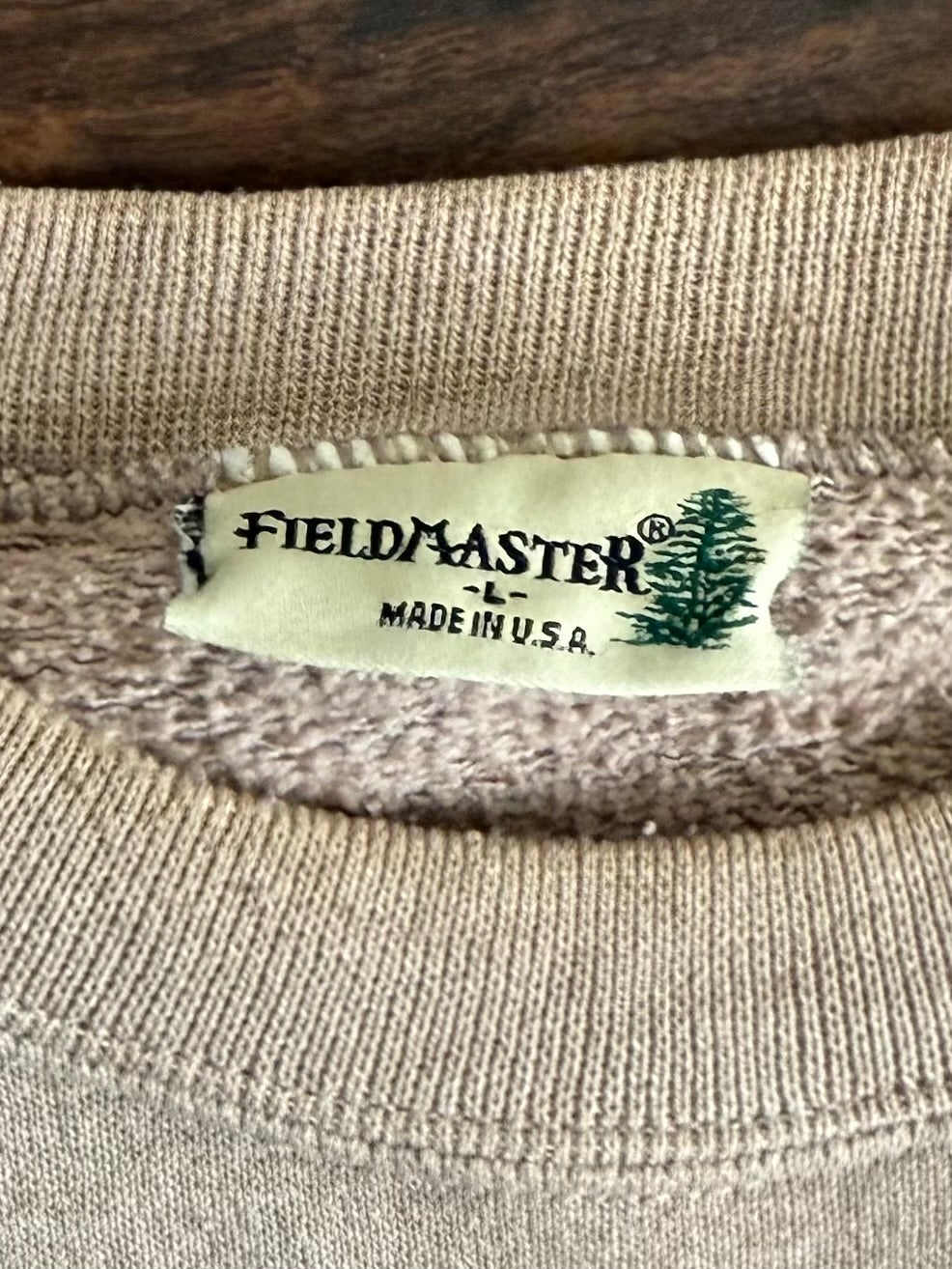 Vintage Fieldmaster North American Wildlife Nature Crewneck Sweatshirt- L