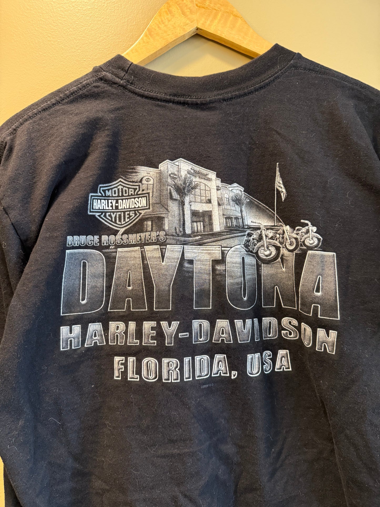 Vintage Harley Davidson Daytona Beach T-Shirt- L