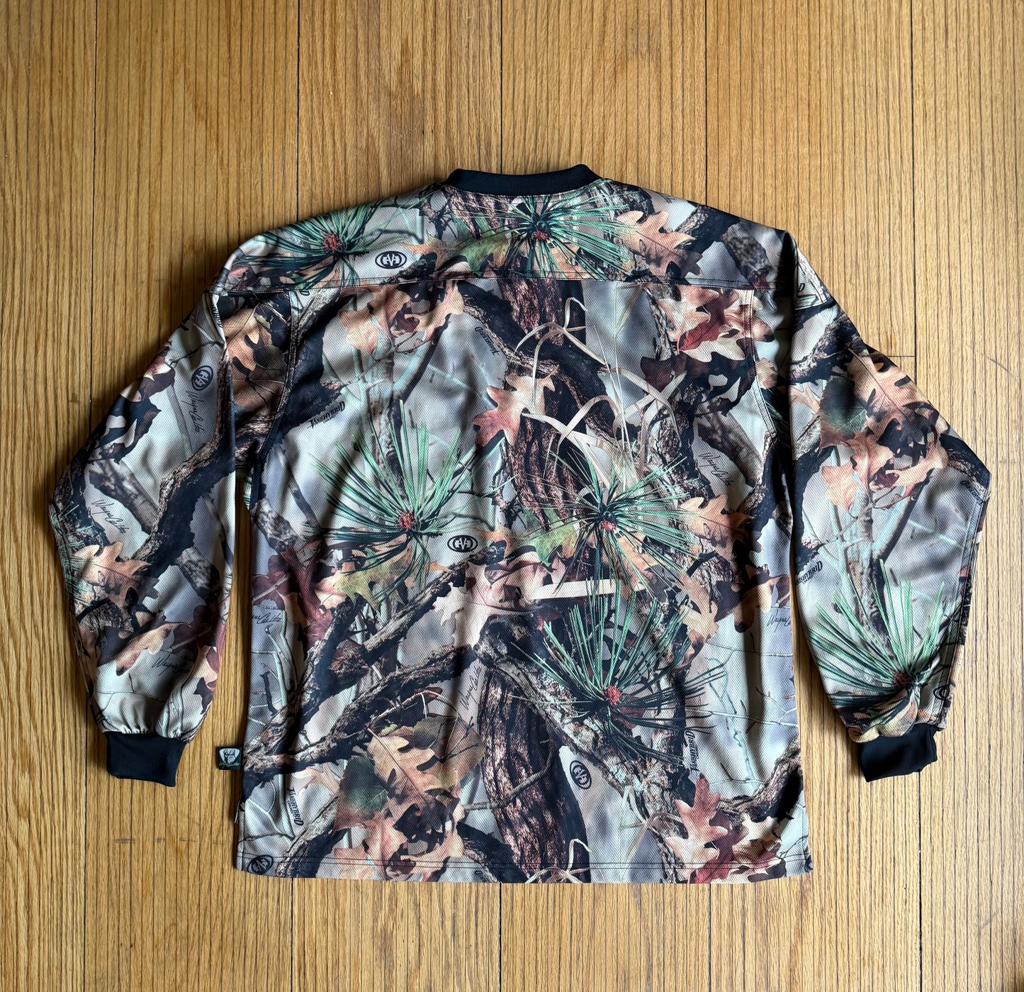 Vintage Dickies Camo Jersey Long Sleeve Pocket T-Shirt- XL