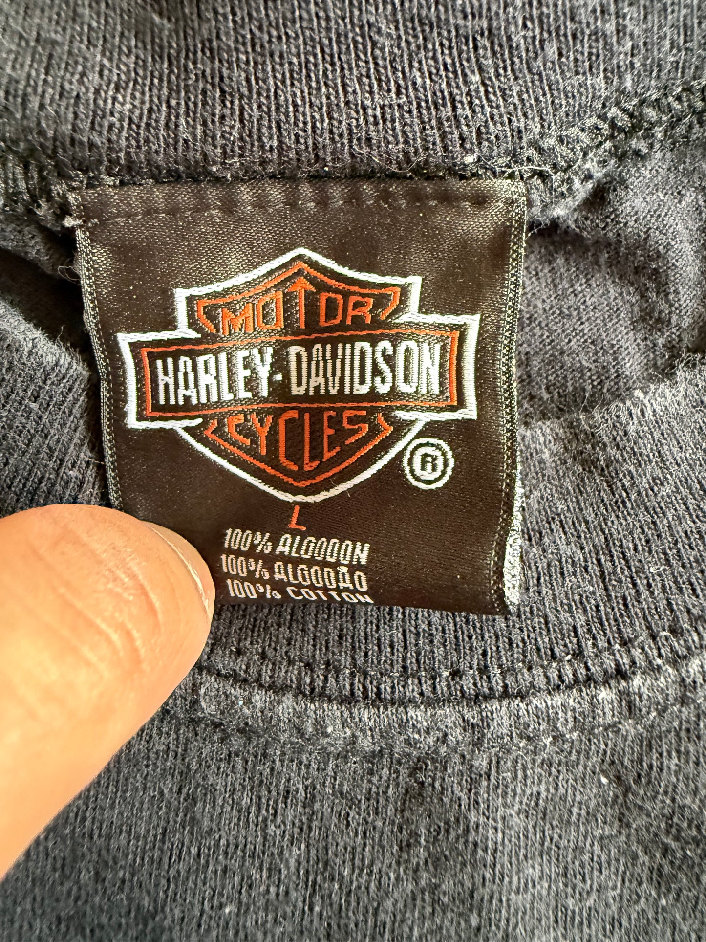 Vintage Harley Davidson Cancun Mexico Tank Top- L