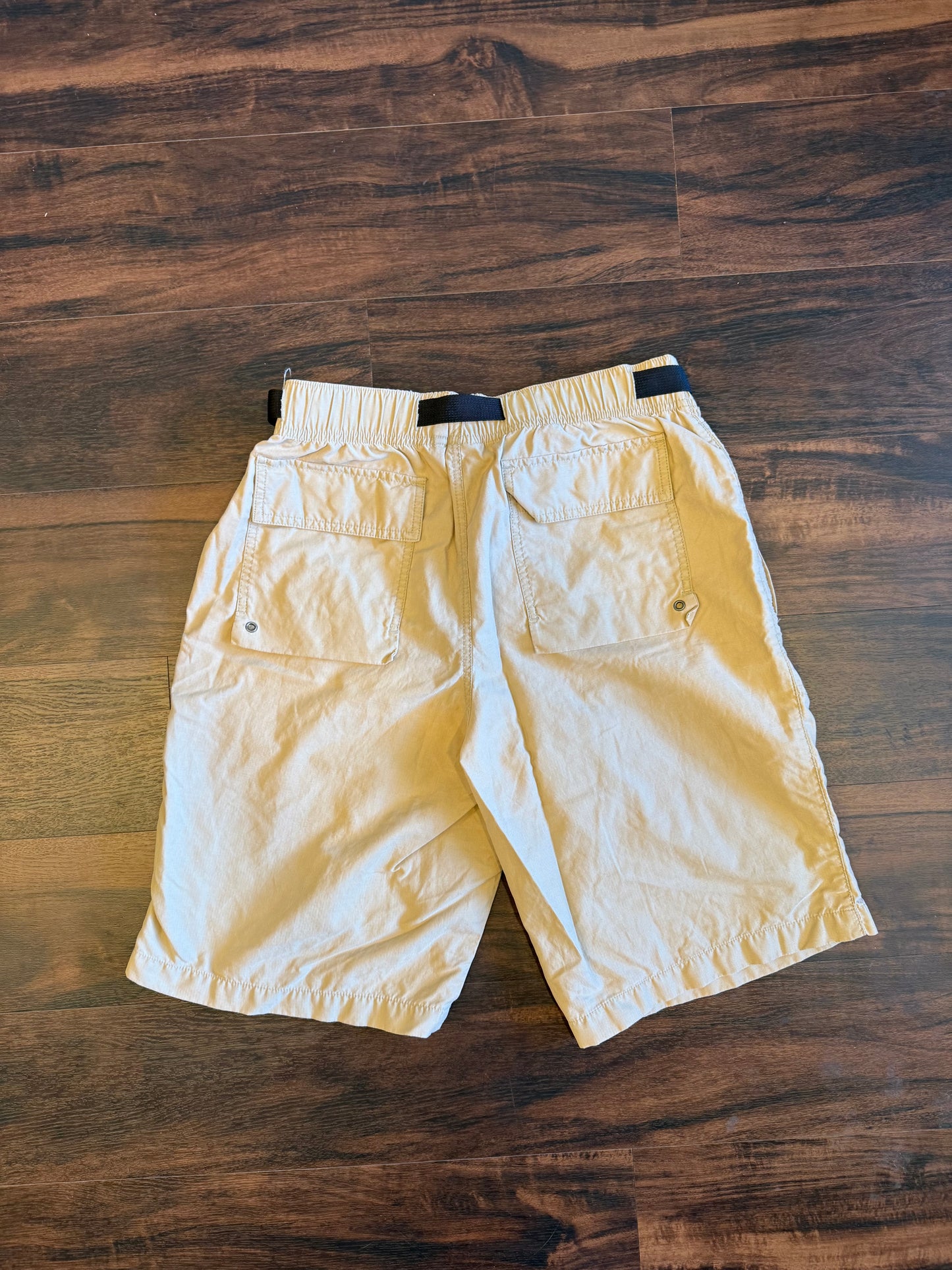 Vintage Old Navy Belted Tan Athletic Shorts- 28