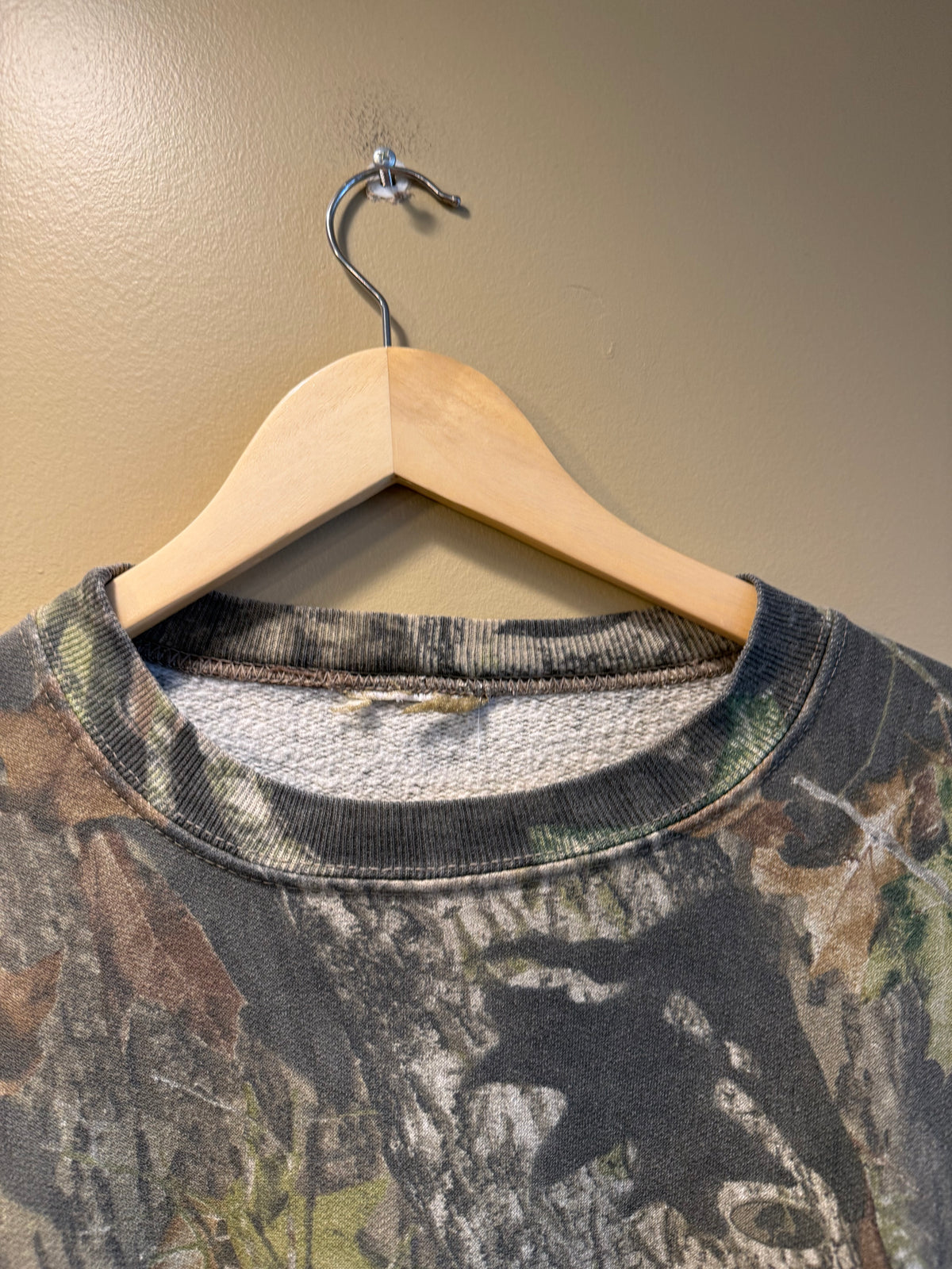 Vintage Mossy Oak Tree Camo Crewneck Sweatshirt- XL