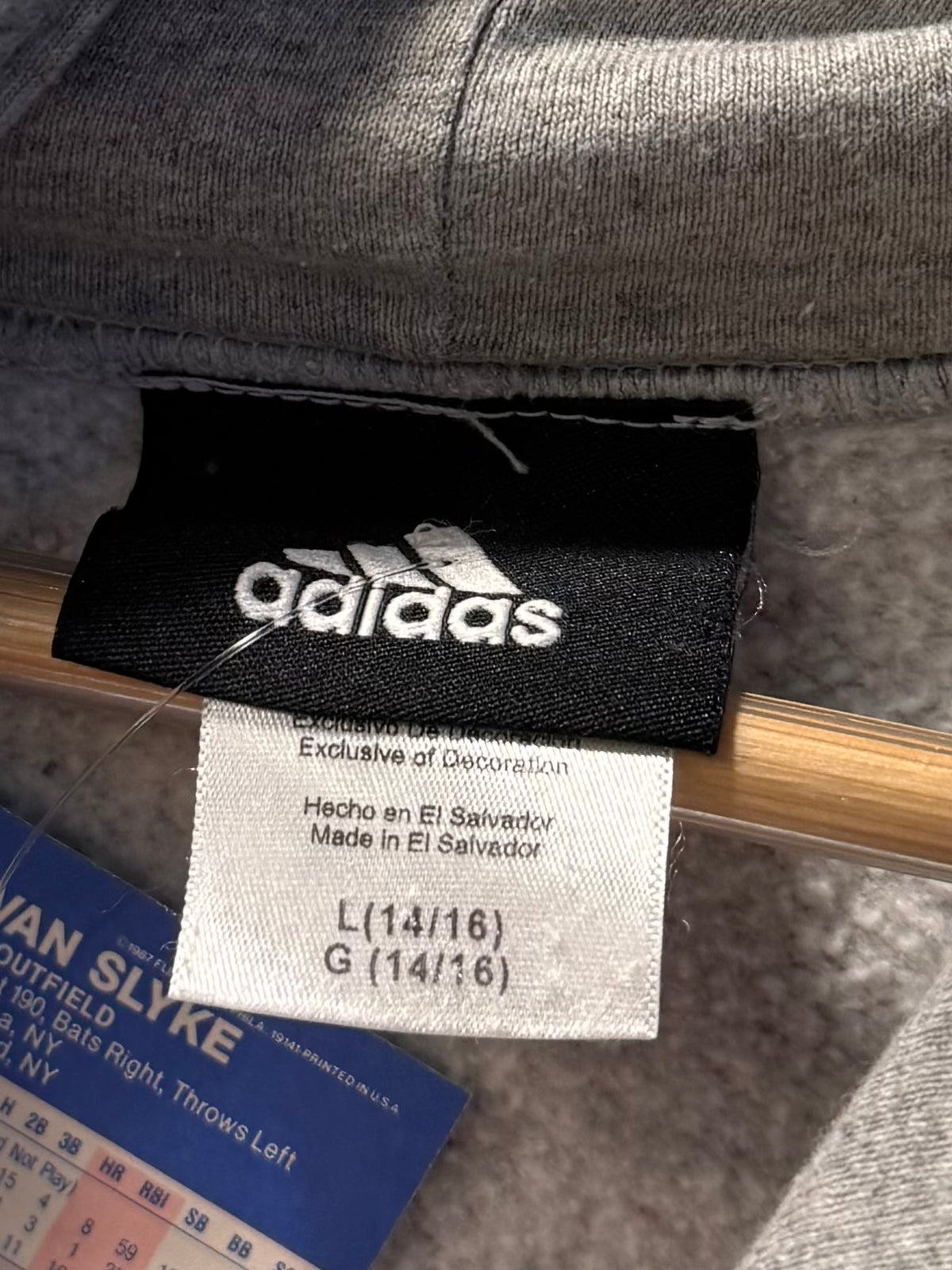 Vintage Adidas Cleveland Cavaliers Gray Hoodie Sweatshirt- S