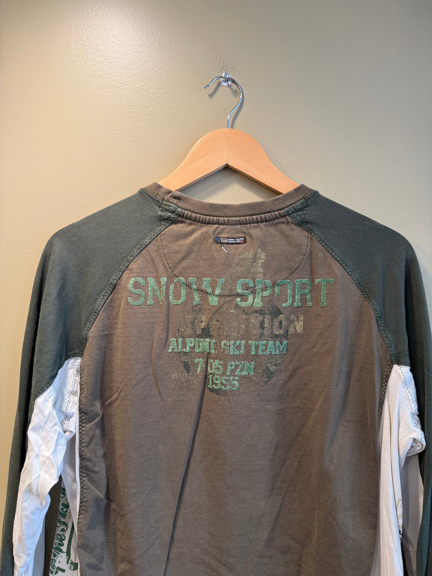 Vintage Point Zero Snow Sport England T-Shirt- L