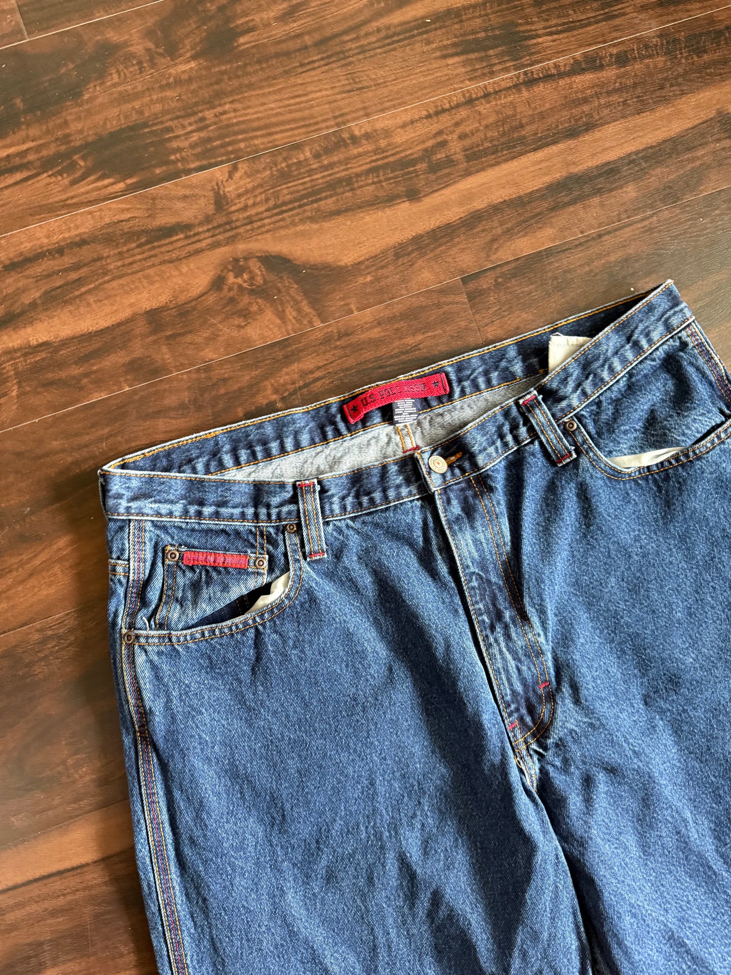 Vintage Y2K US Polo Association Baggy Carpenter Denim Jeans- 40x32