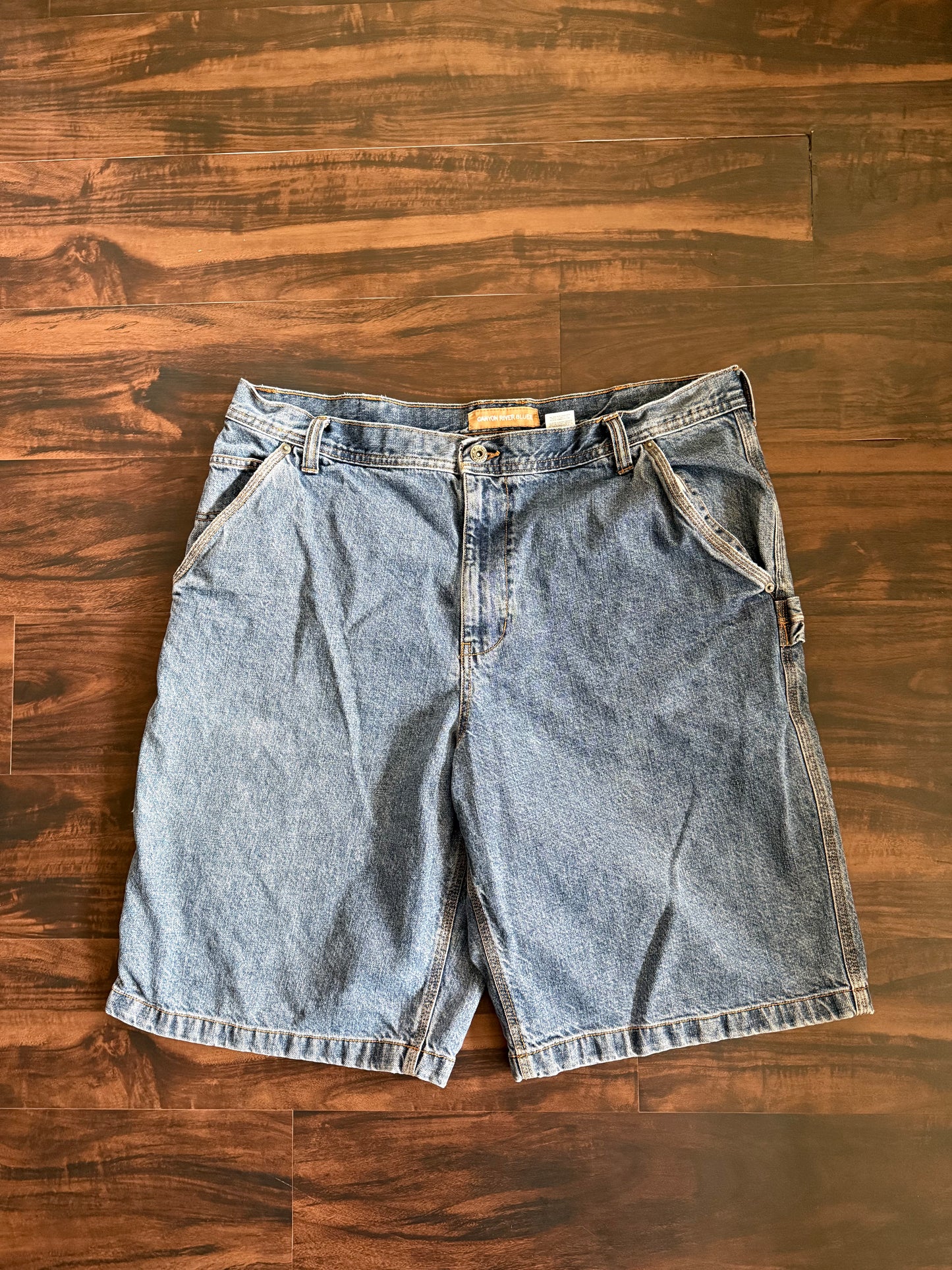 Vintage Canyon River Blues Carpenter Denim Jean Shorts- 38