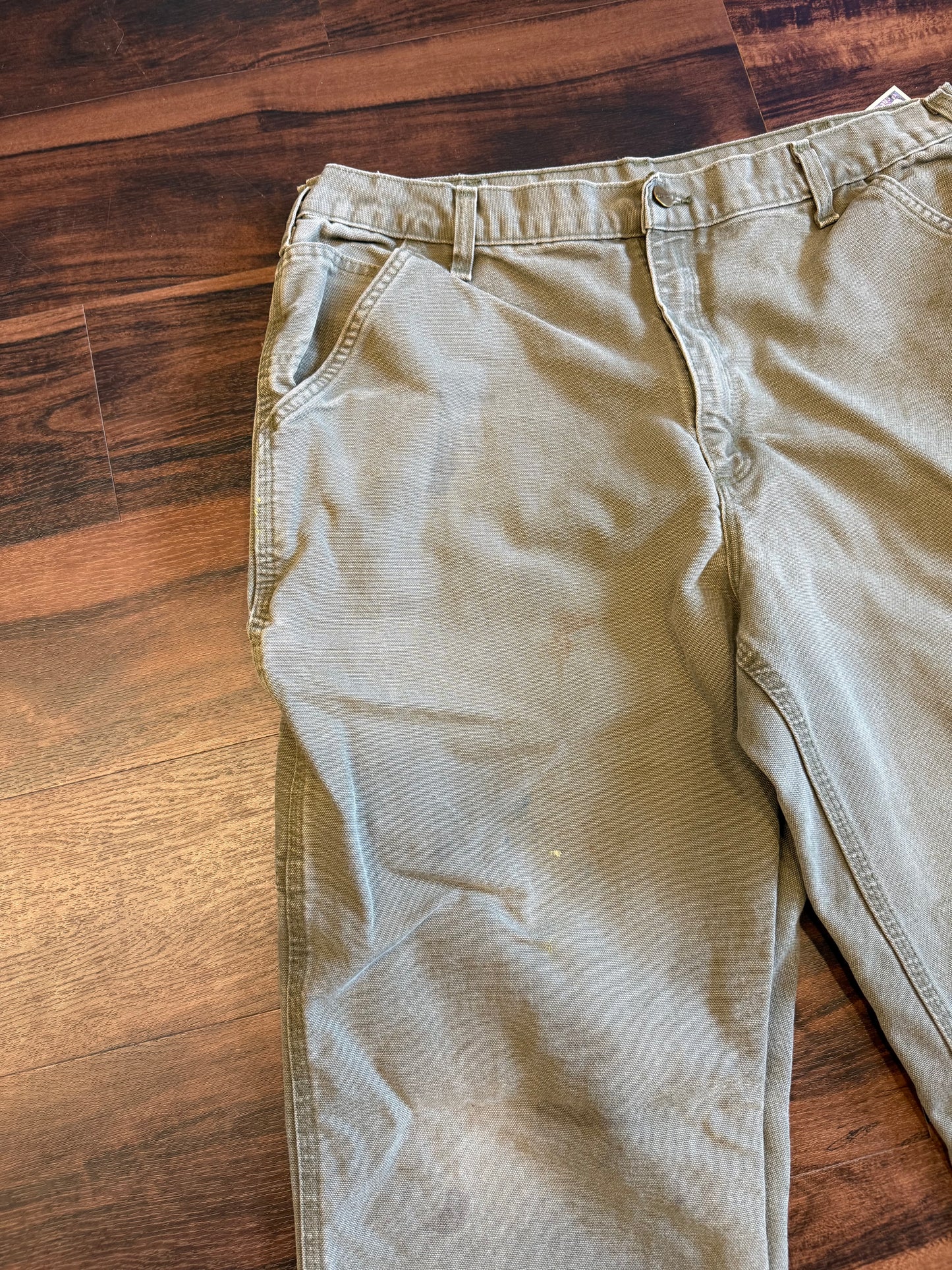 Vintage Carhartt Olive Green Carpenter Pants- 36x31