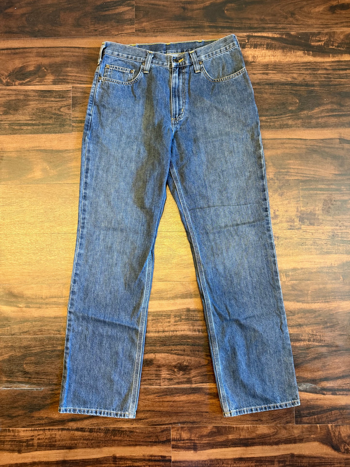 Vintage Carhartt Dark Wash Denim Jeans- 32x34
