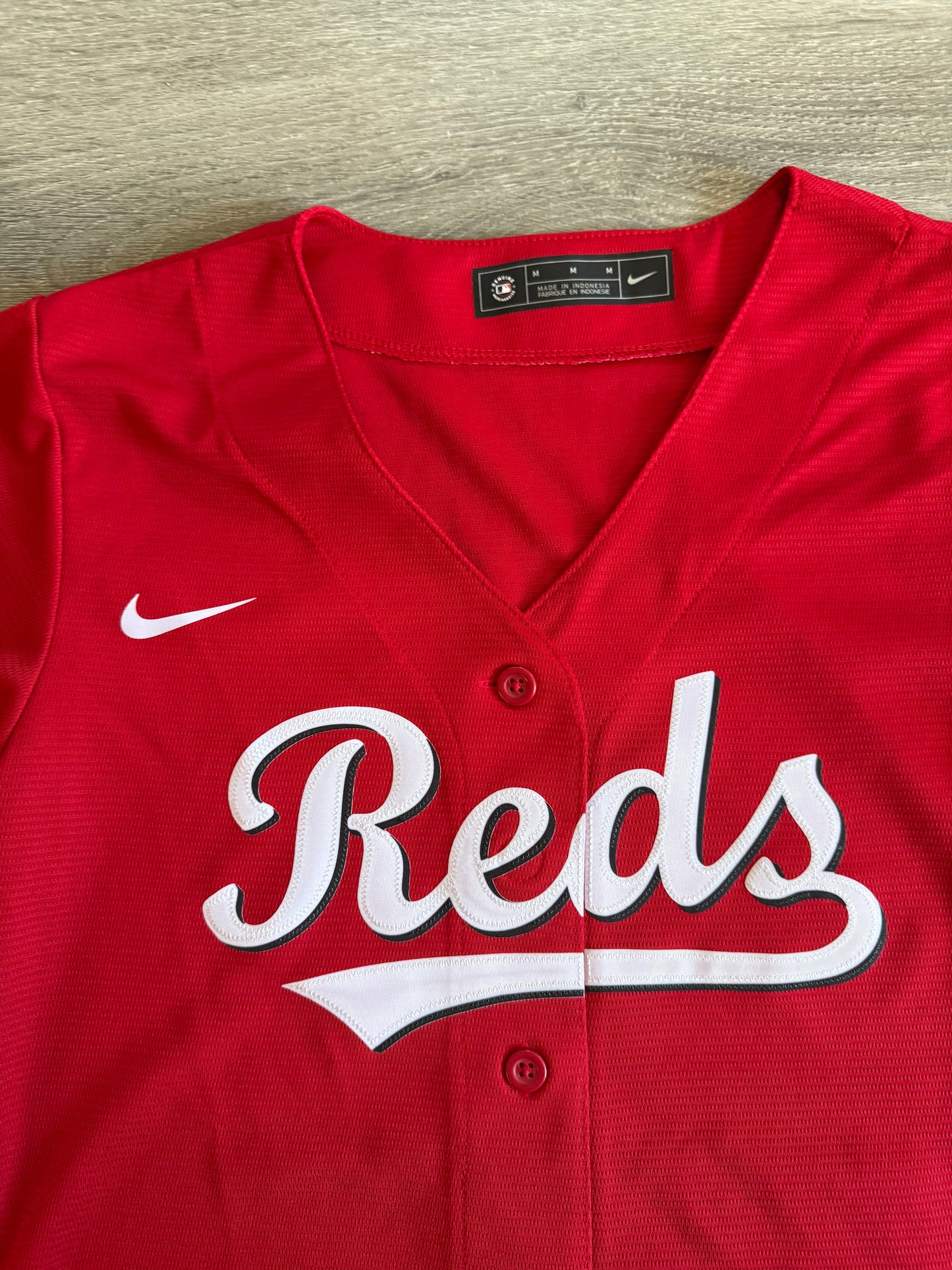 Women’s Cincinnati Reds MLB Red Baseball Jersey- S/M