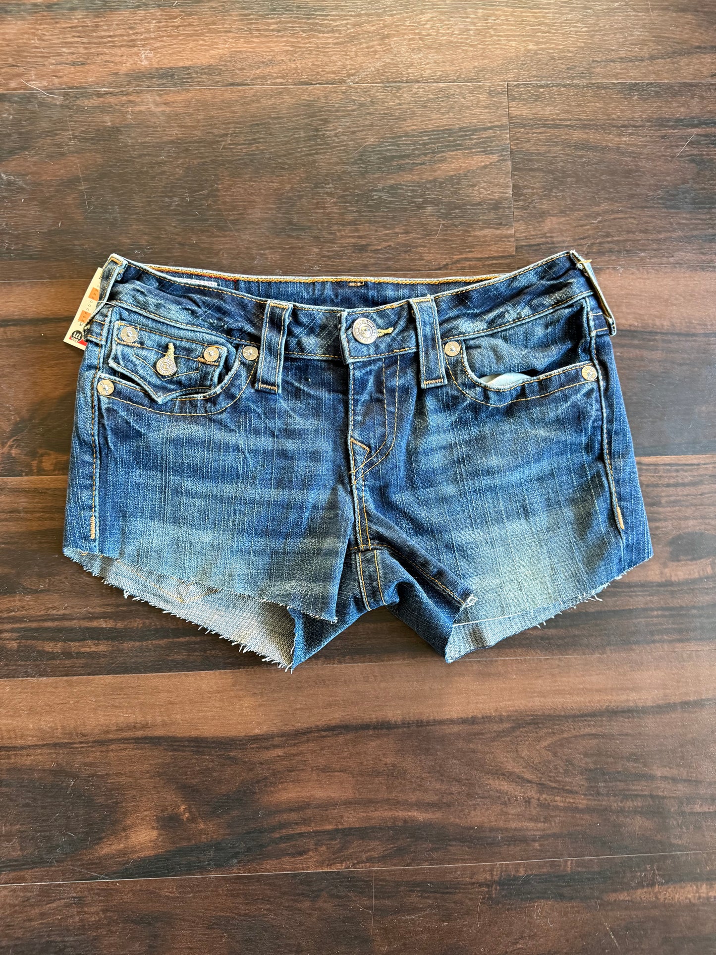 Vintage Y2K True Religion Denim Jean Shorts- 28