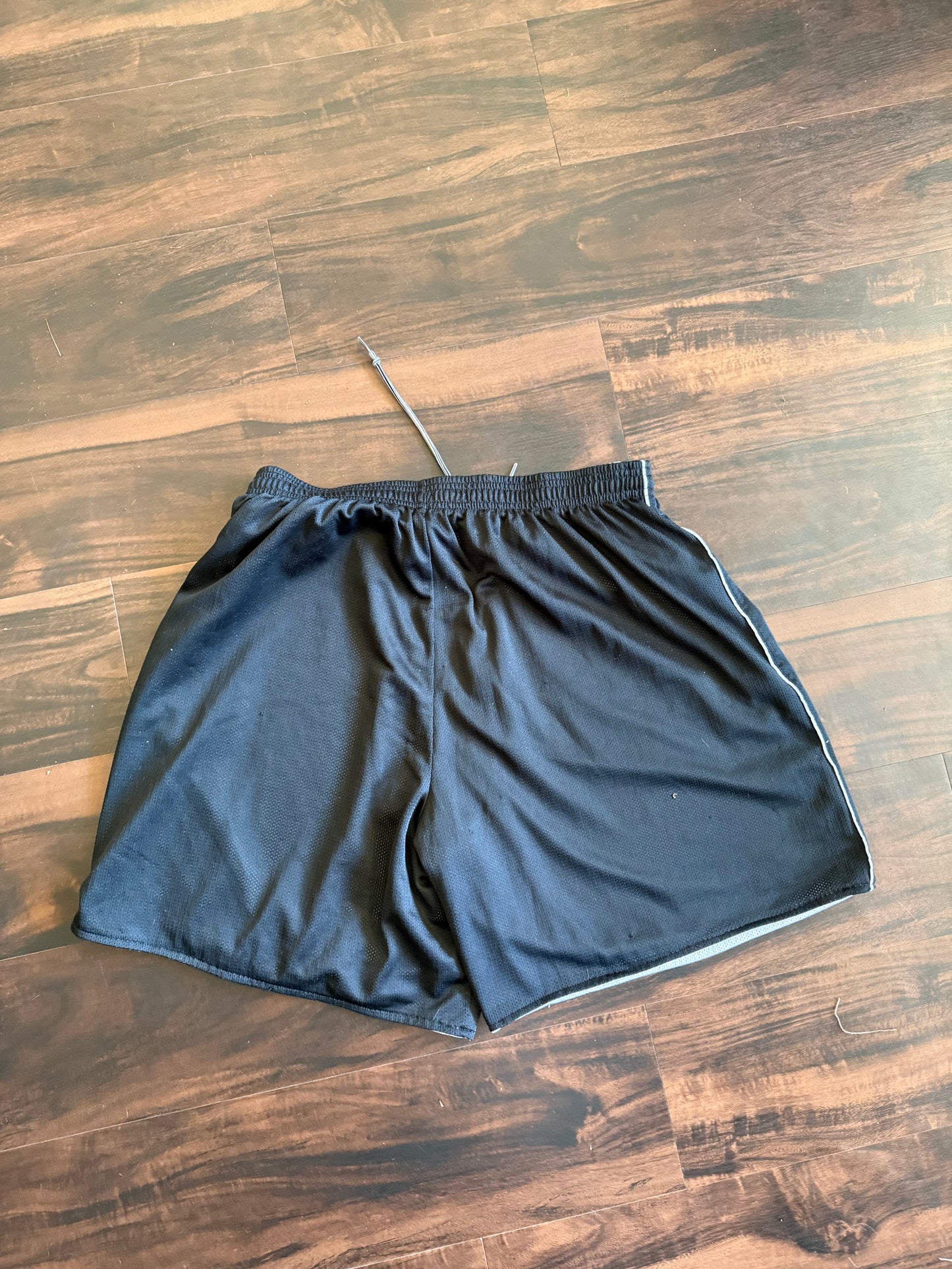 Vintage Nike Soccer Black Athletic Shorts- 30