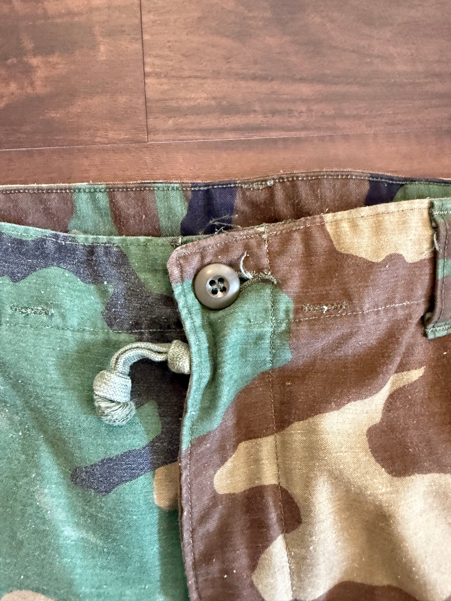 Vintage Military Camouflage Cargo Pants- 40x32