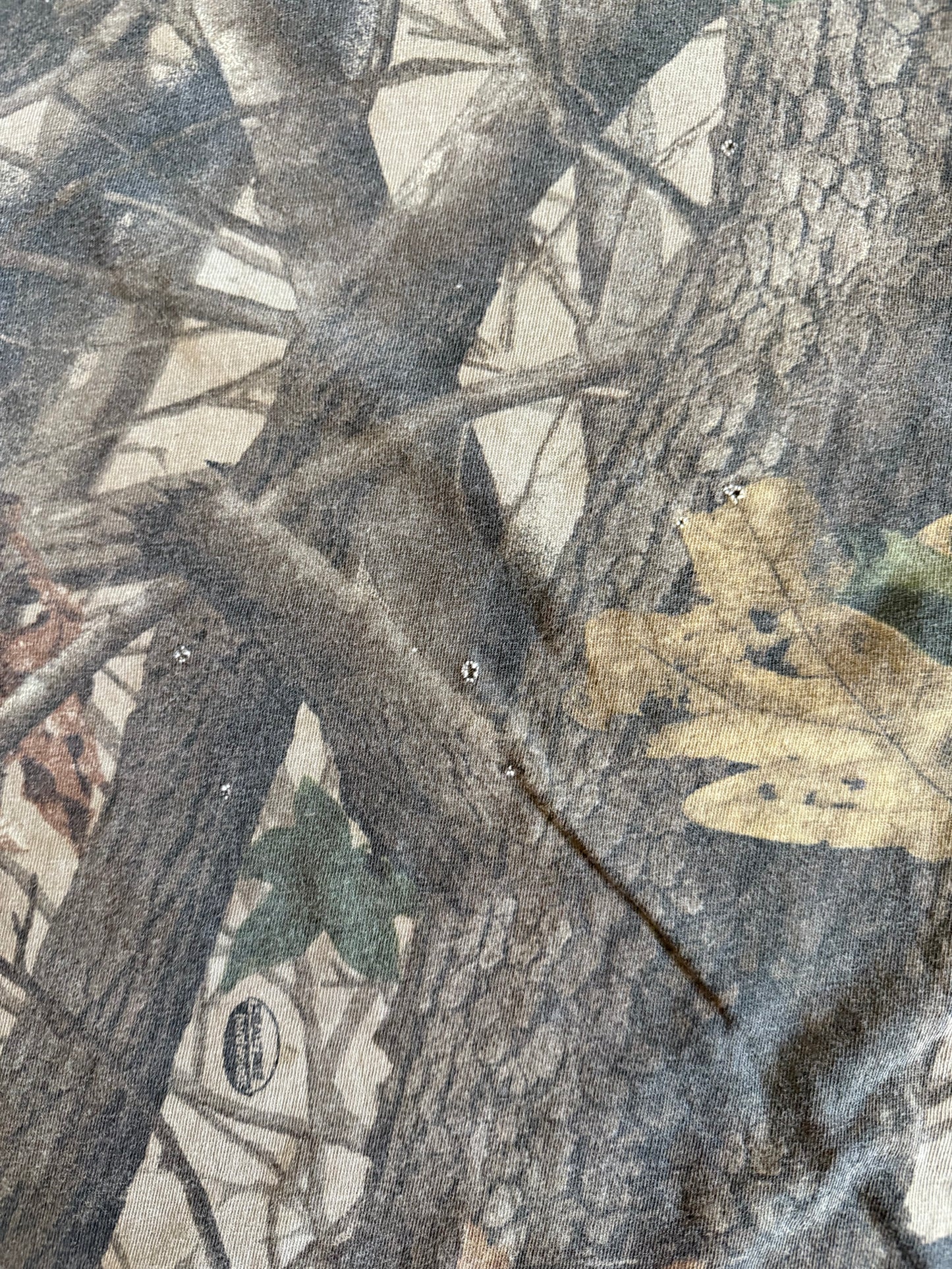 Vintage Real Tree Camouflage Boxy T-Shirt- XL