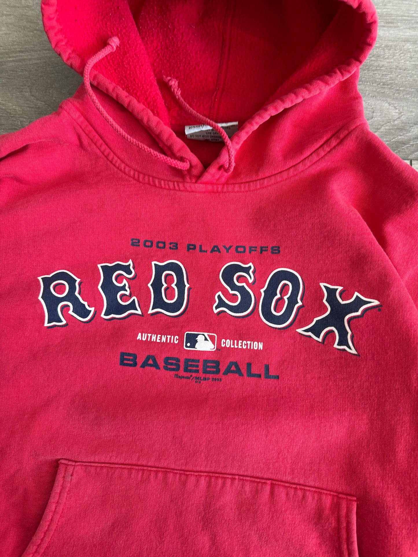 Vintage MLB Boston Red Sox Hoodie Sweatshirt- L