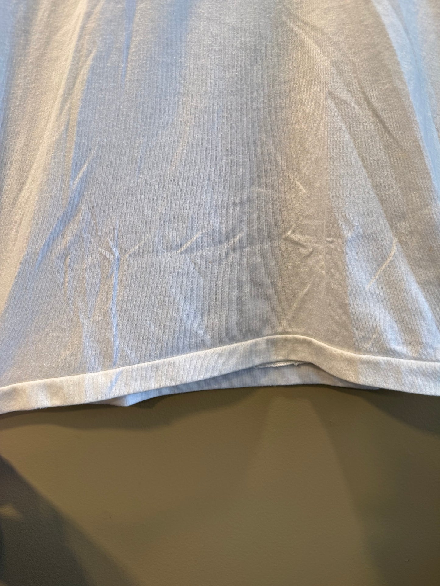 Vintage Italia White Polo Shirt- S