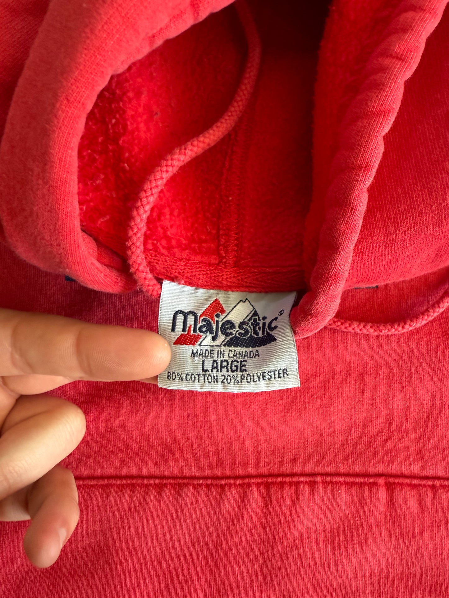 Vintage MLB Boston Red Sox Hoodie Sweatshirt- L