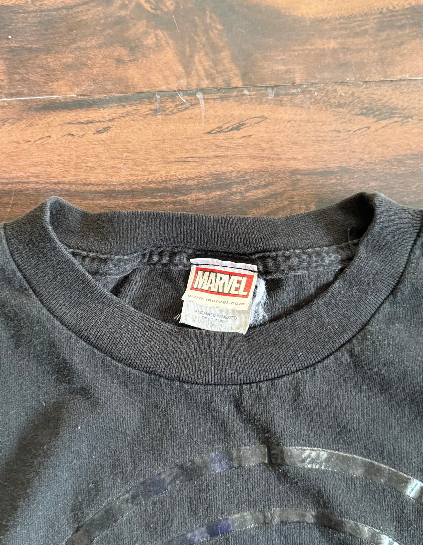 Vintage Marvel Dare Devil 3D Print T-Shirt- L