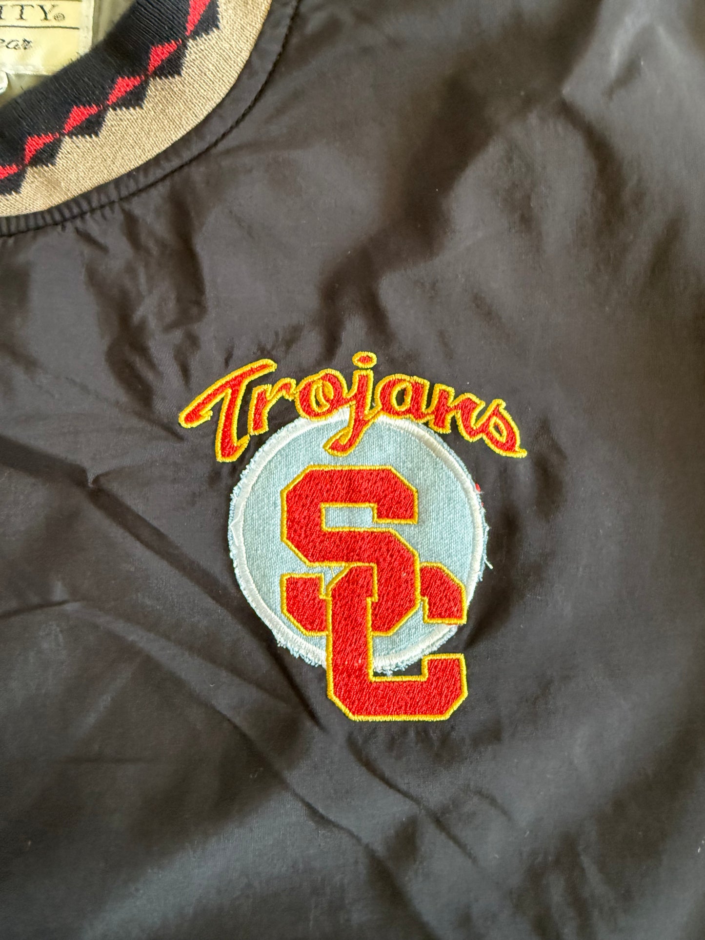 Vintage University of Southern California Trojans Windbreaker Jacket- XL