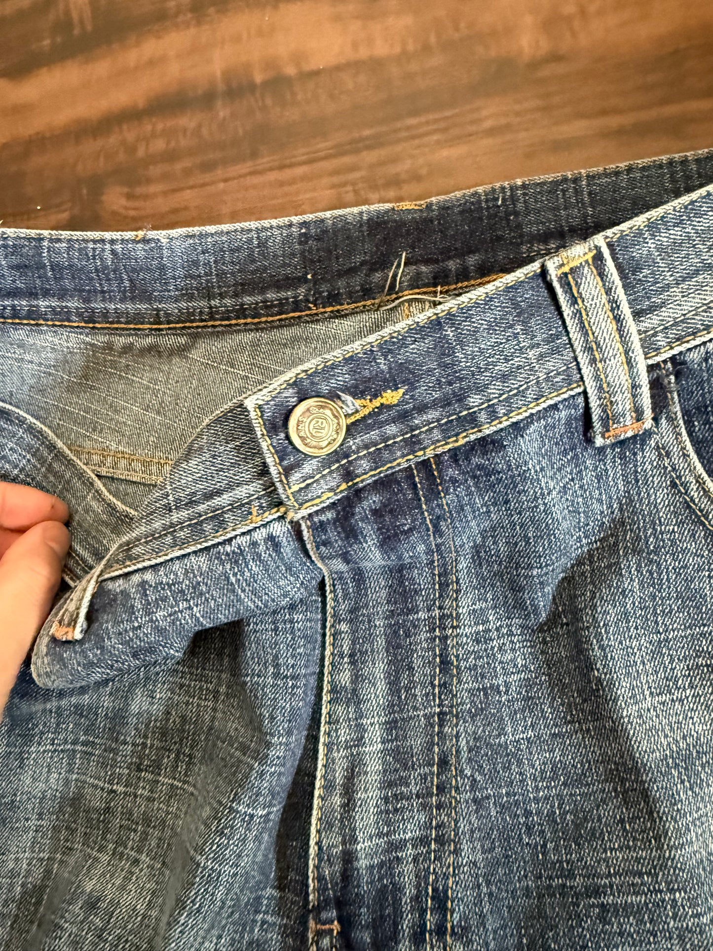 Vintage Boot Polo Ralph Lauren Jeans Co USA Denim Jeans- 38x32