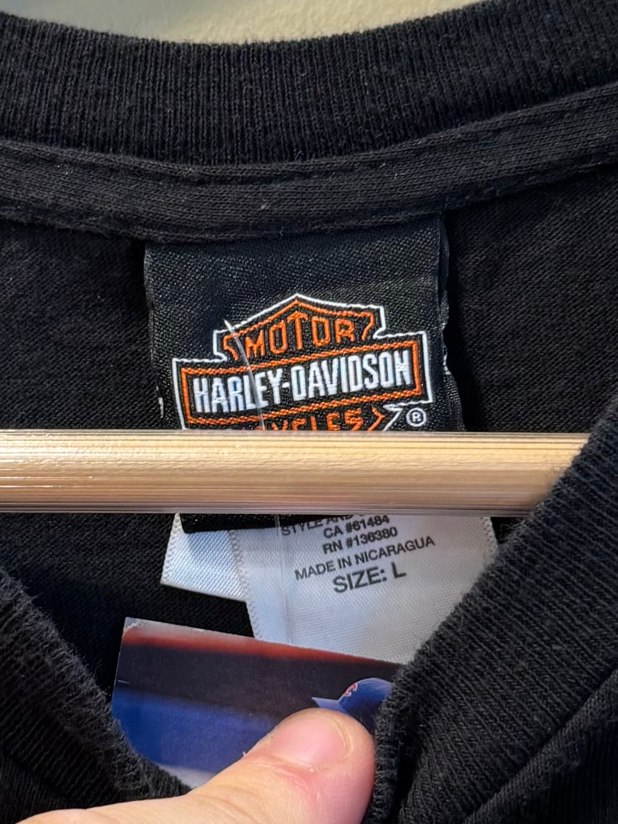 Vintage Harley Davidson Key West Black T-Shirt- L