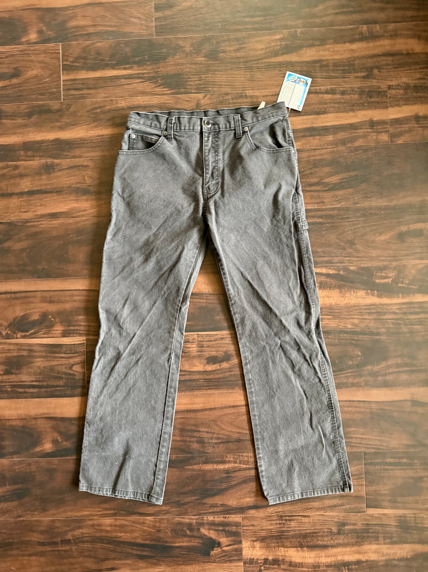 Vintage Dickies Black Cotton Canvas Carpenter Pants- 32x30