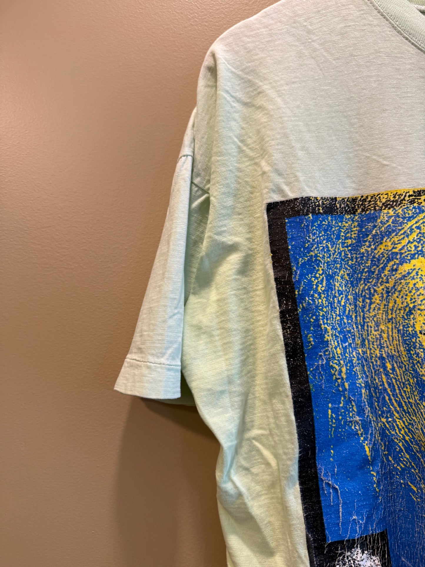 Vintage 80s Ocean Pacific Style Albert Einstein Surfwear T-Shirt- XL