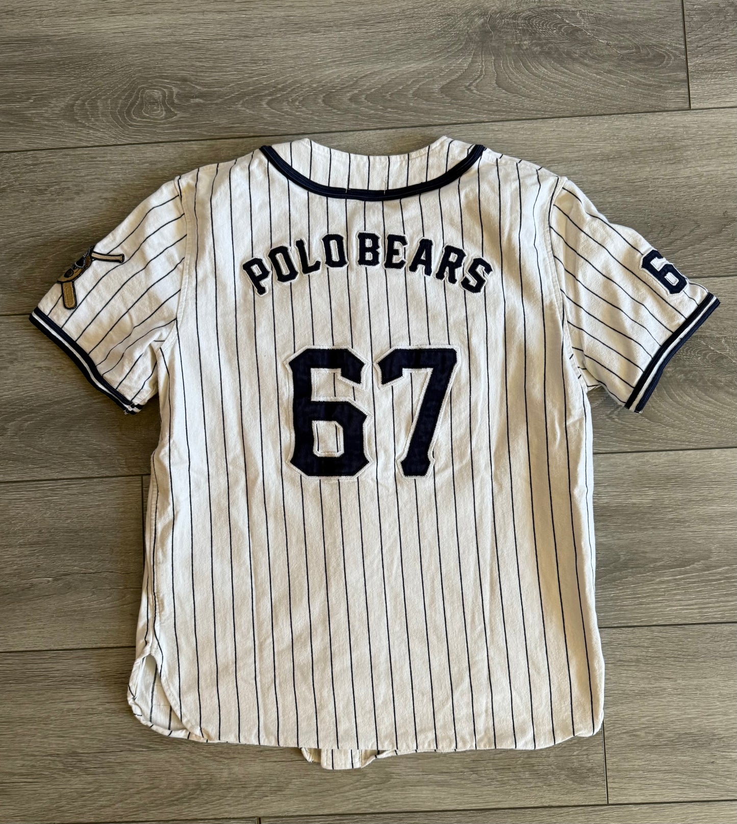 Polo Ralph Lauren Polo Bears Baseball Jersey- L