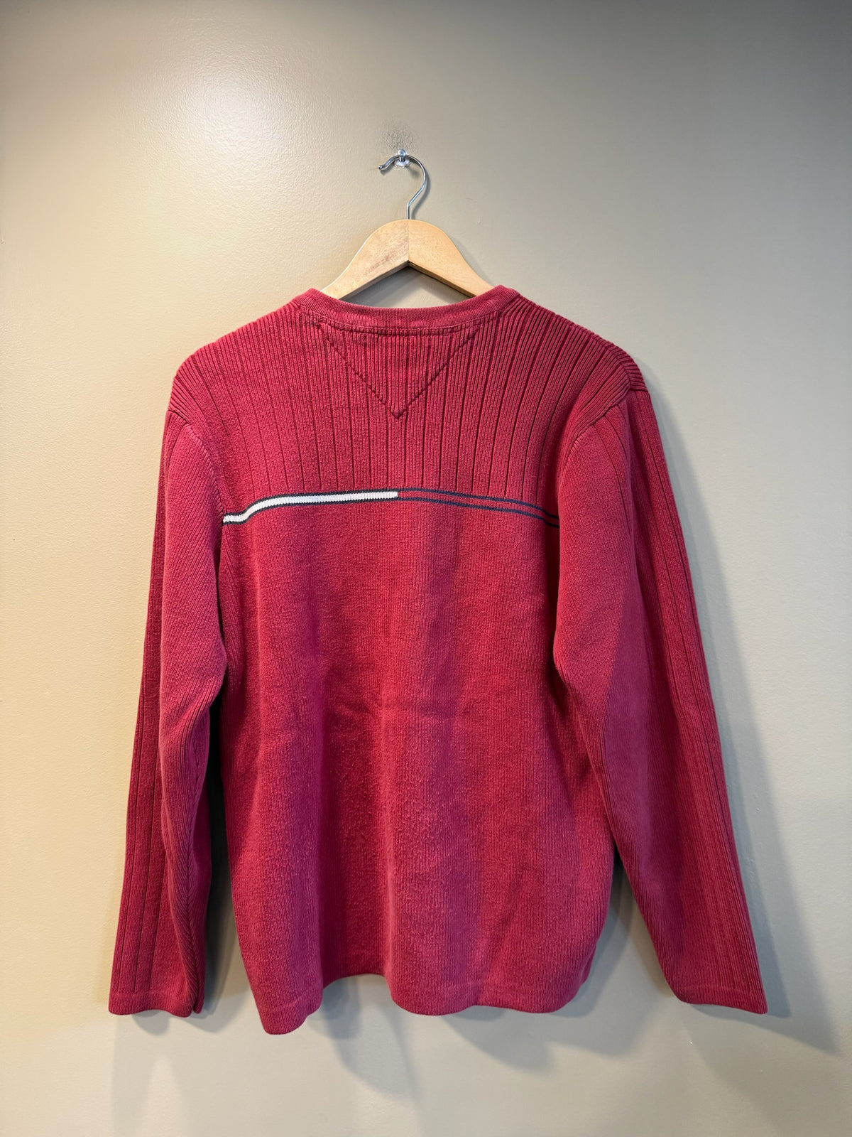 Vintage Tommy Hilfiger V-Neck Sweater - S