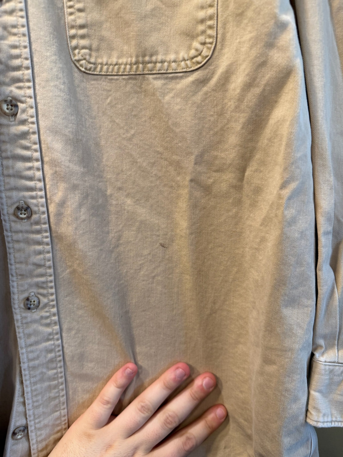 Vintage Carhartt Canvas Button Up - XL