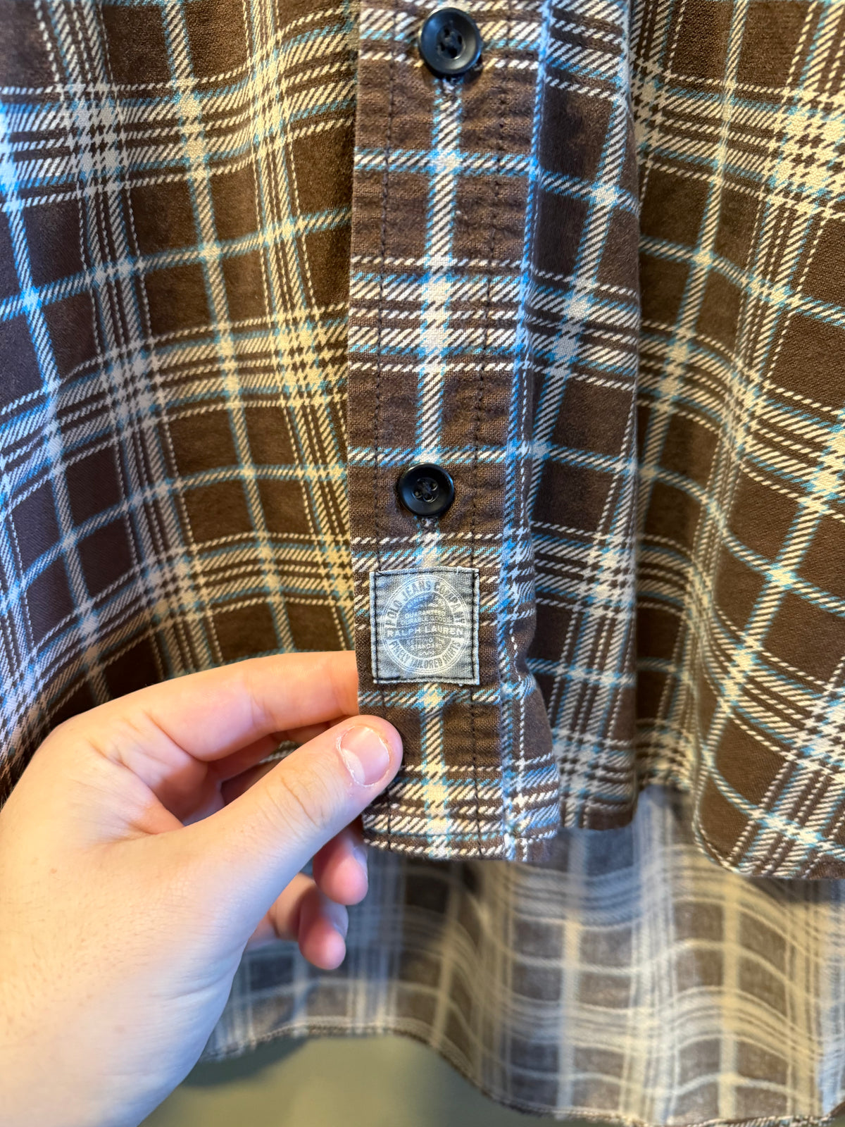 Vintage Polo Ralph Lauren Brown Flannel Shirt- XL