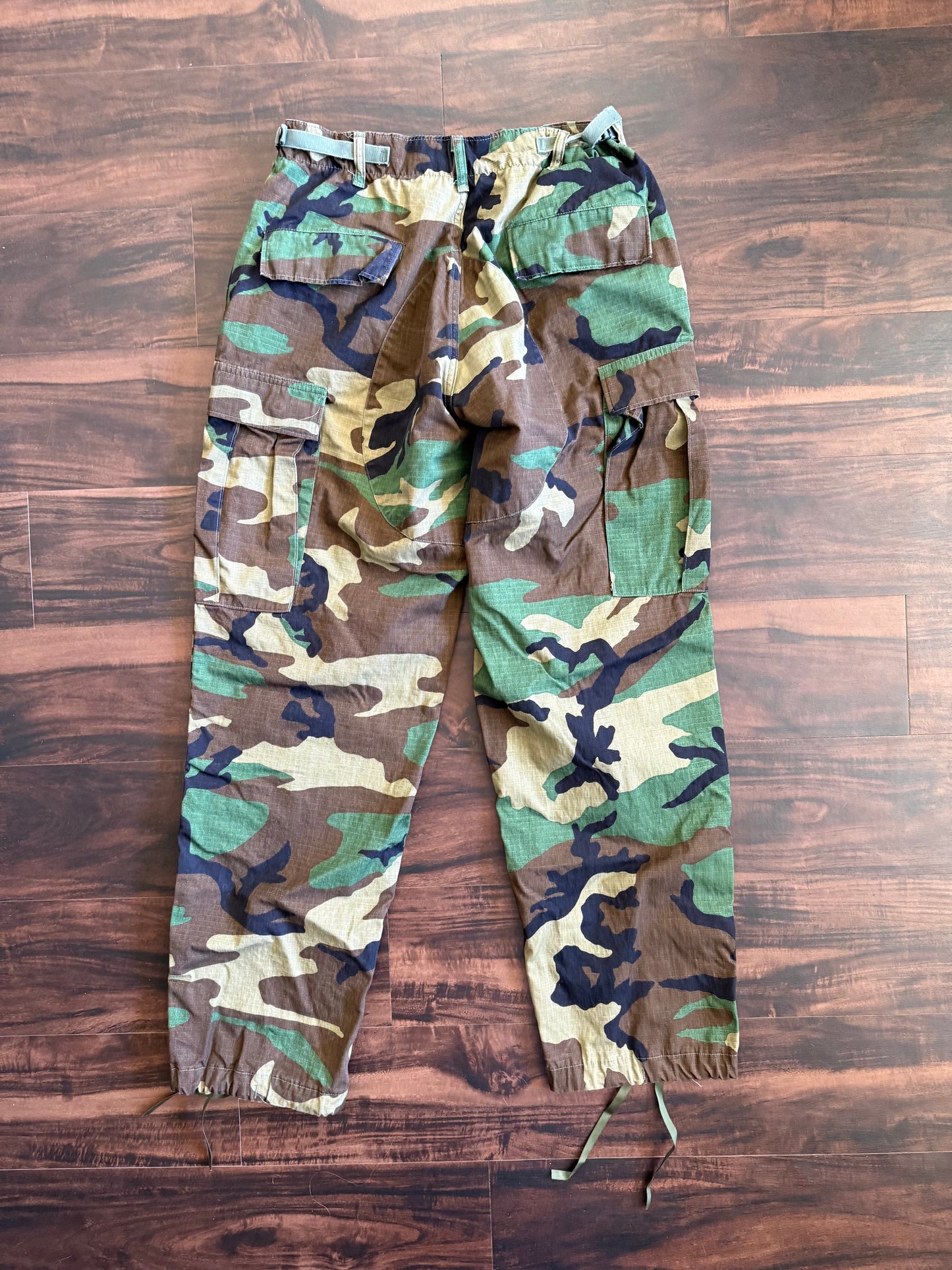 Vintage Military Camouflage Cargo Pants- 30x33