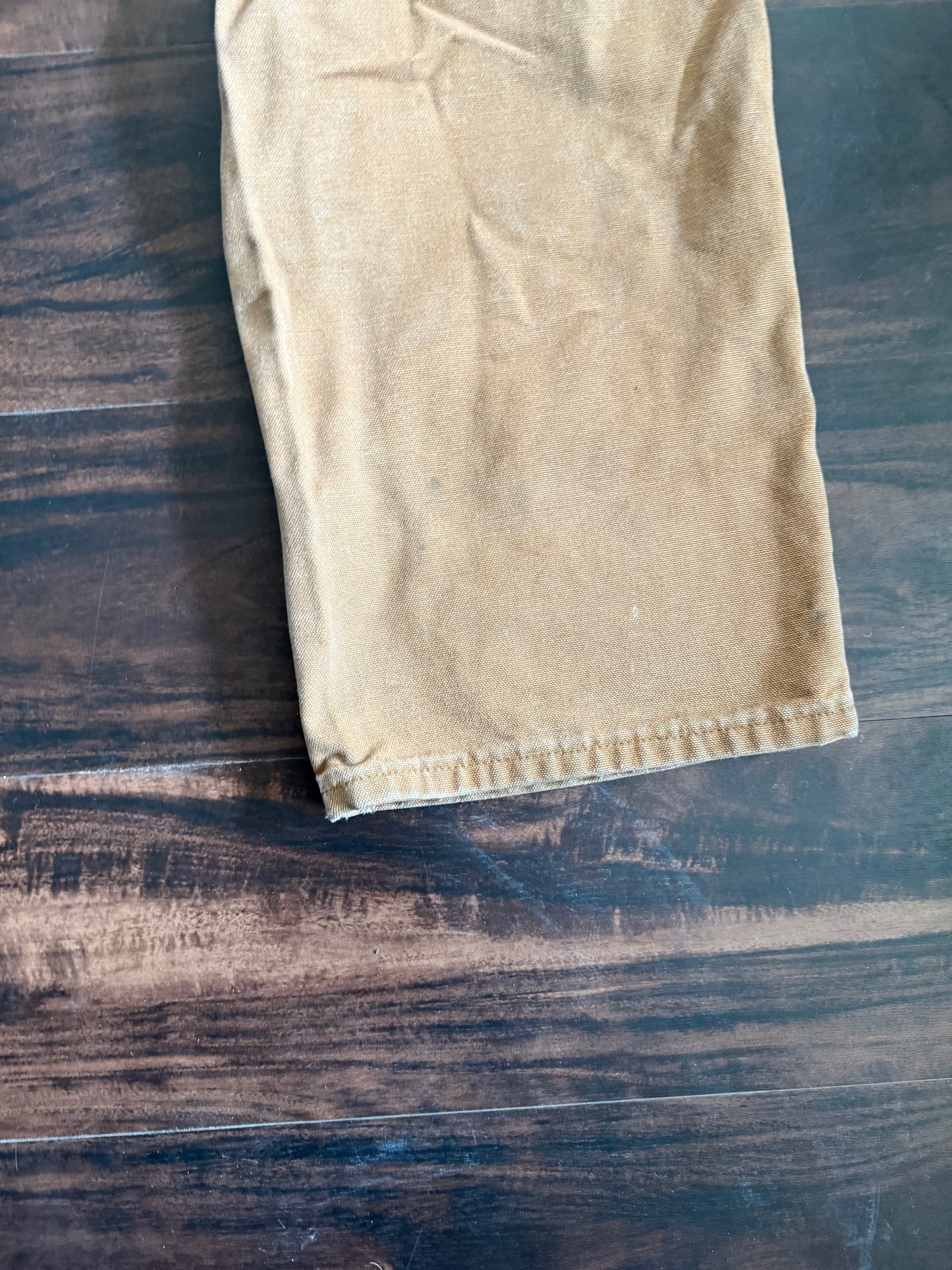 Carhartt Tan Duck Canvas Carpenter Pants- 29x28