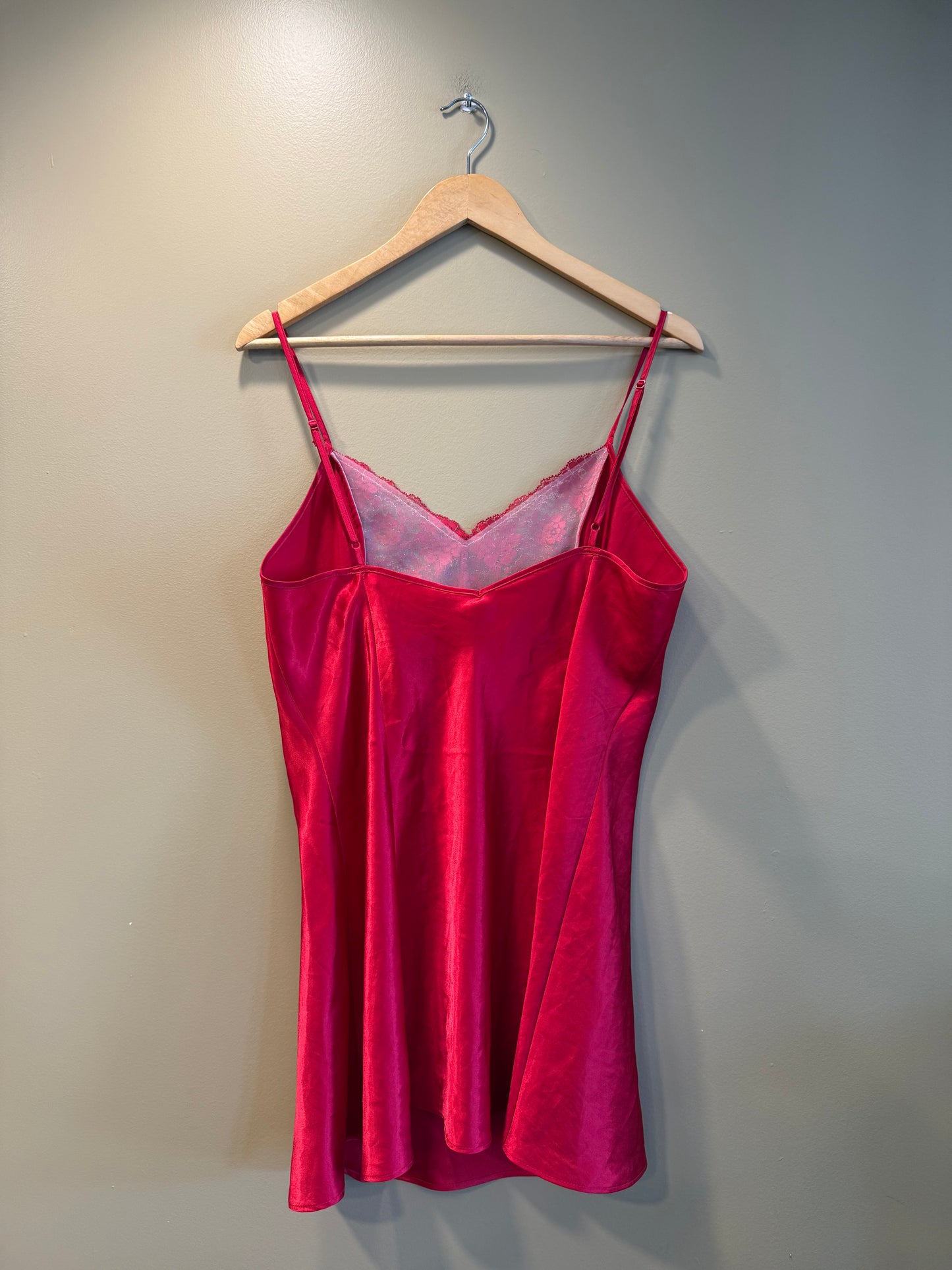 Vintage Victoria’s Secret Red Lingerie Dress- L