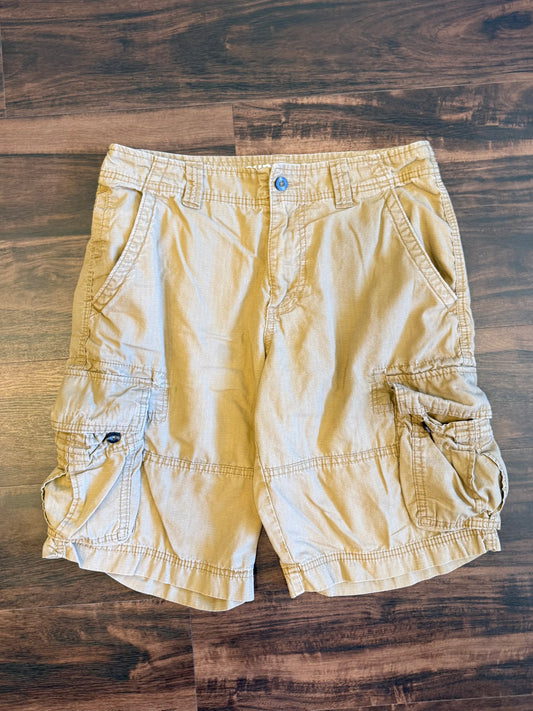 Vintage Mossimo Supply Co. Tan Cargo Shorts- 32