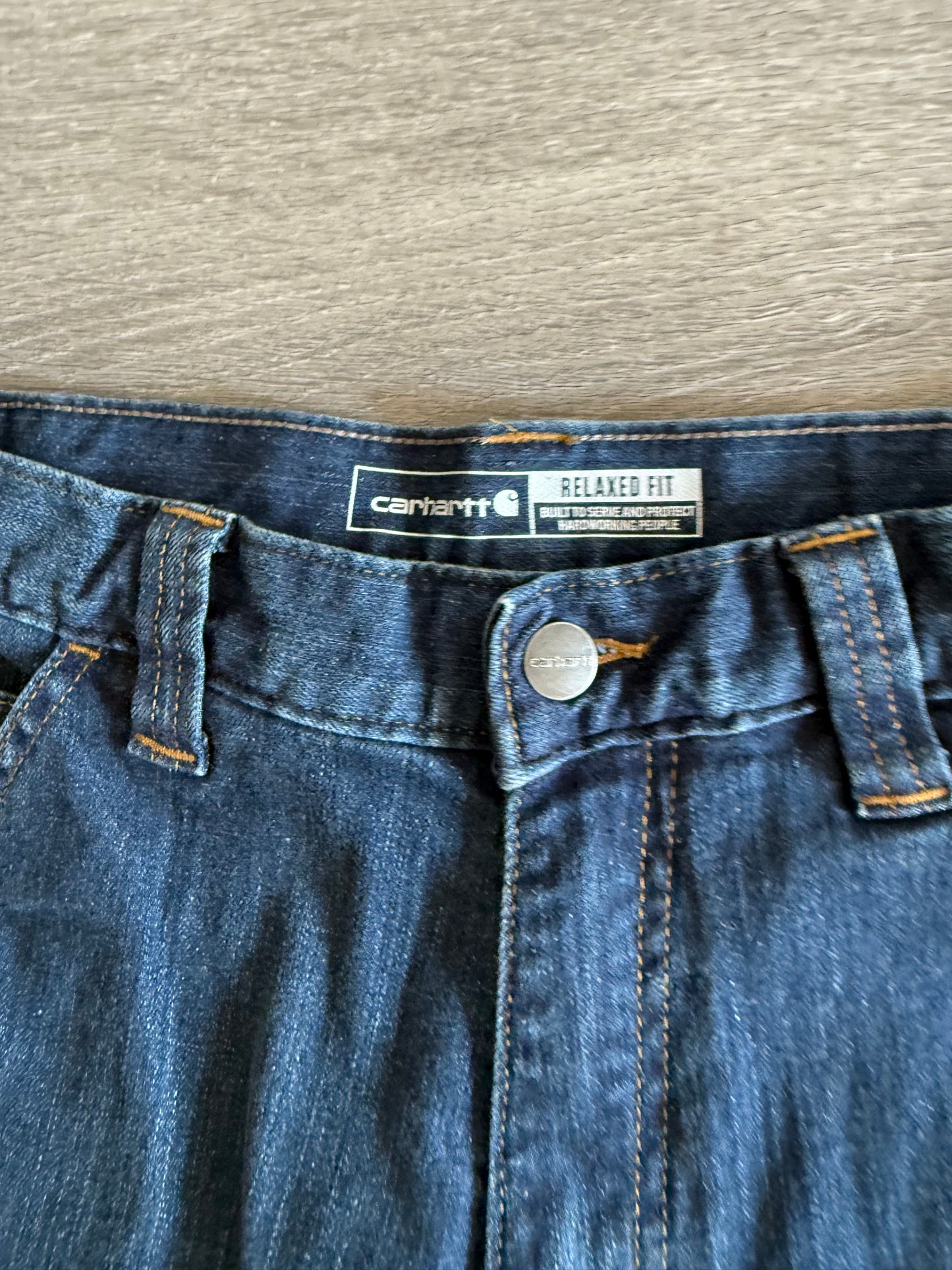 Vintage Carhartt Carpenter Dark Wash Denim Jeans- 28x31