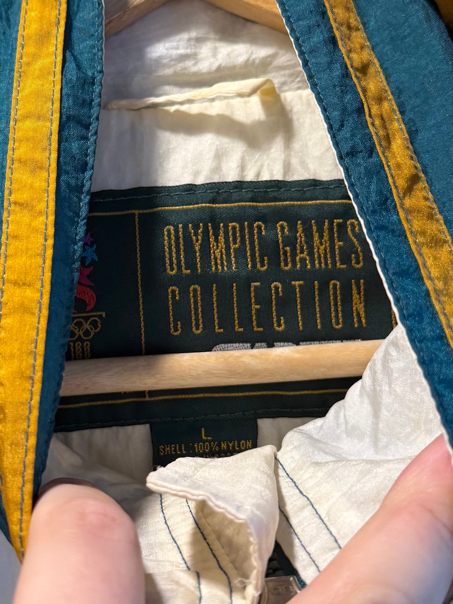 Vintage Starter 1996 Atlanta Olympics Anorak Windbreaker Jacket- L/XL